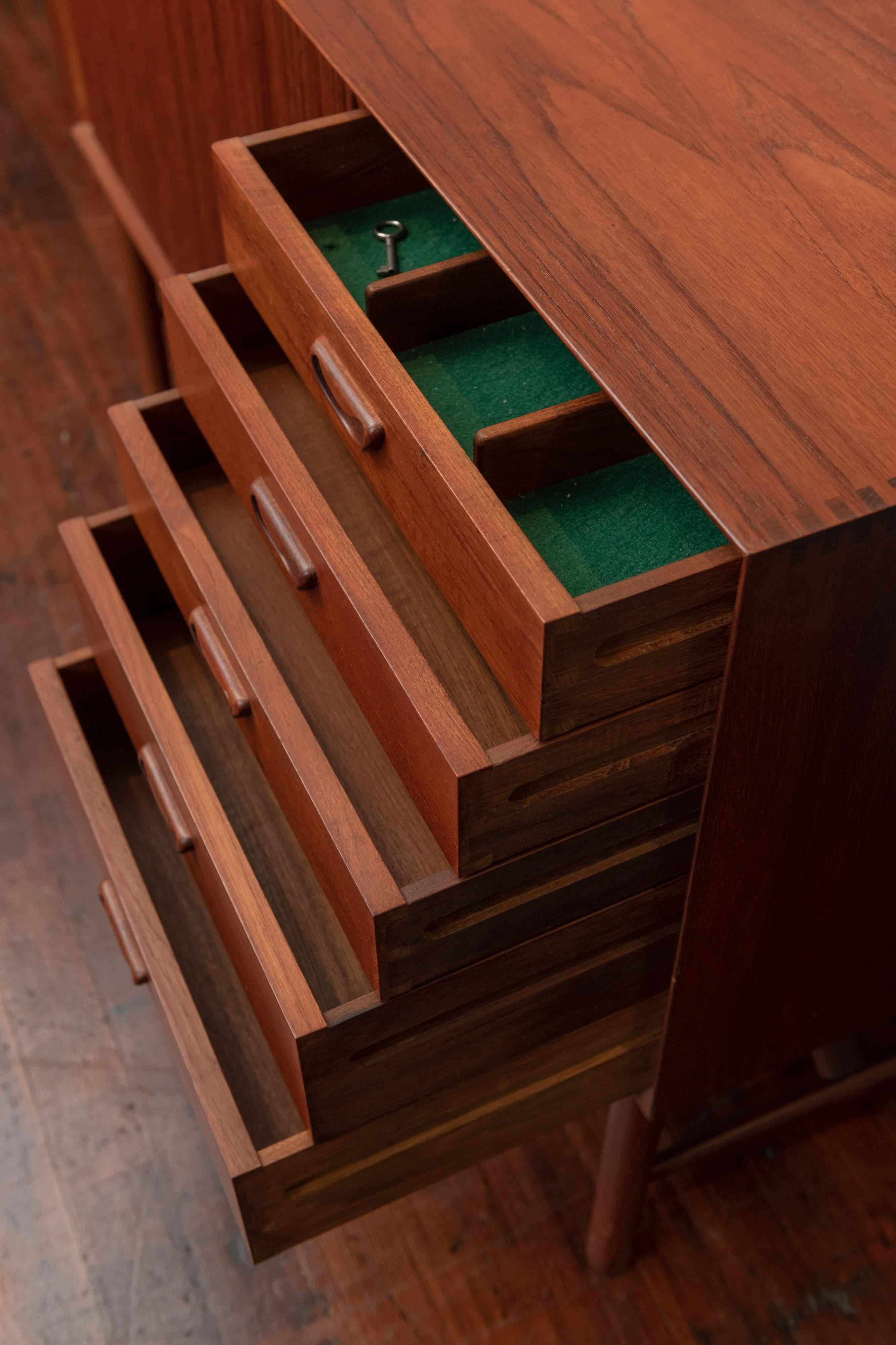 Mid-Century Modern Scandinavian Modern Credenza by Peter Hvidt & Orla Moregaard