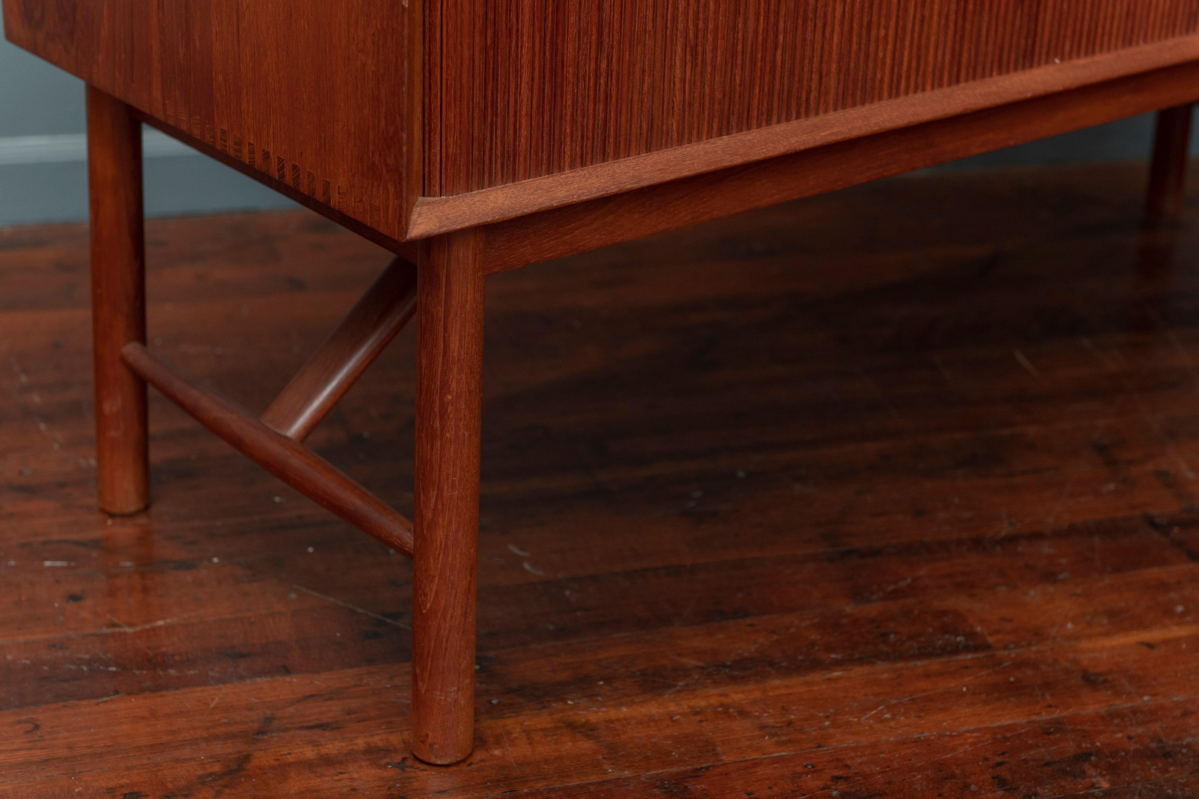 Teak Scandinavian Modern Credenza by Peter Hvidt & Orla Moregaard