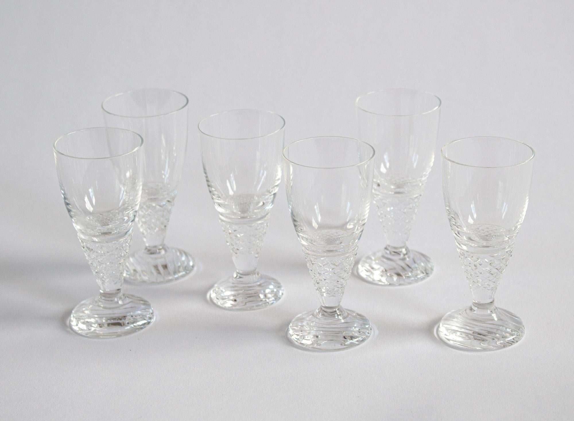 Scandinavian Modern Crystal Glass Designed by Ingeborg Lundin for Orrefors, 1959 1
