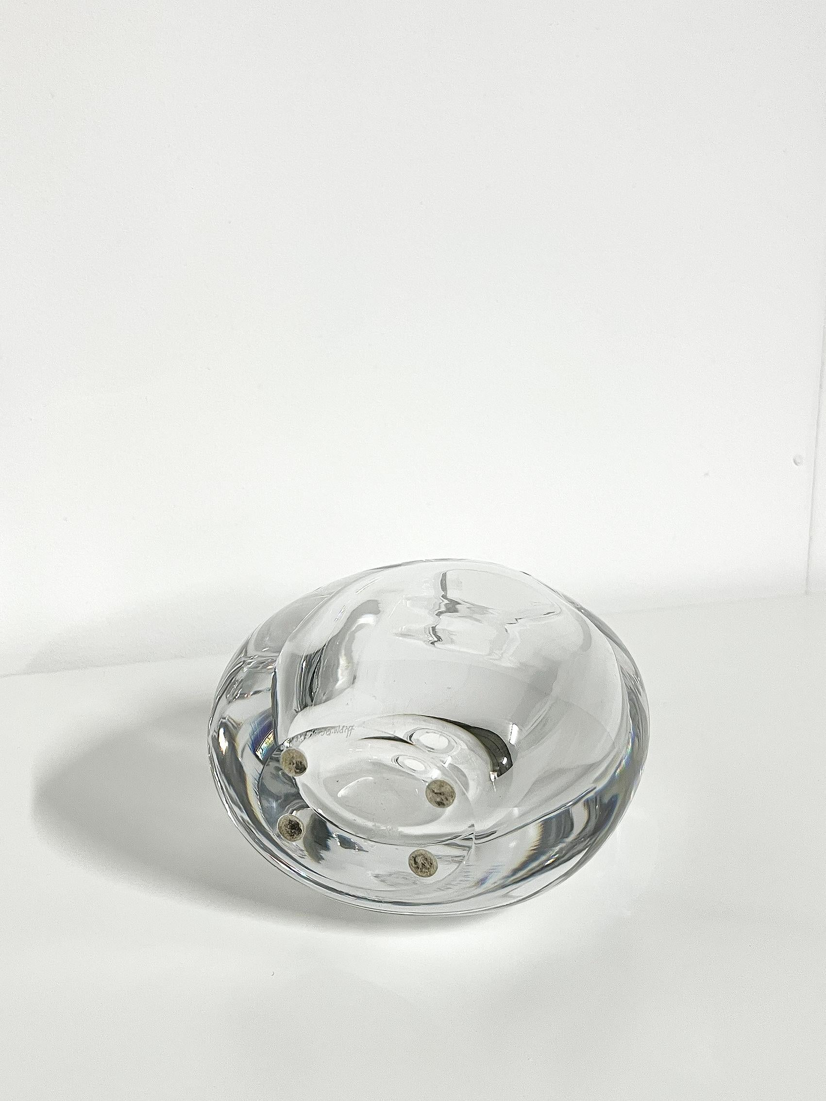 Scandinavian Modern Crystal Vase by Göran Wärff, Kosta ca 1978-1980 For Sale 3