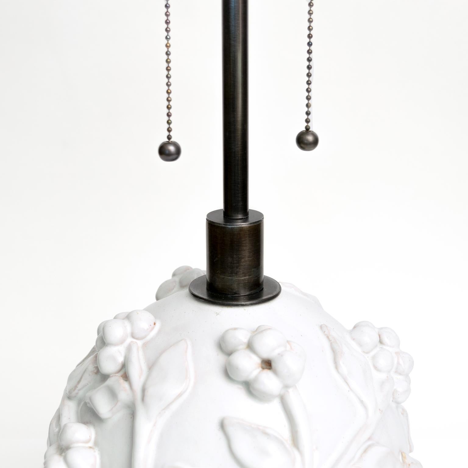 20th Century Scandinavian Modern Danish Art Deco Ceramic Table Lamp