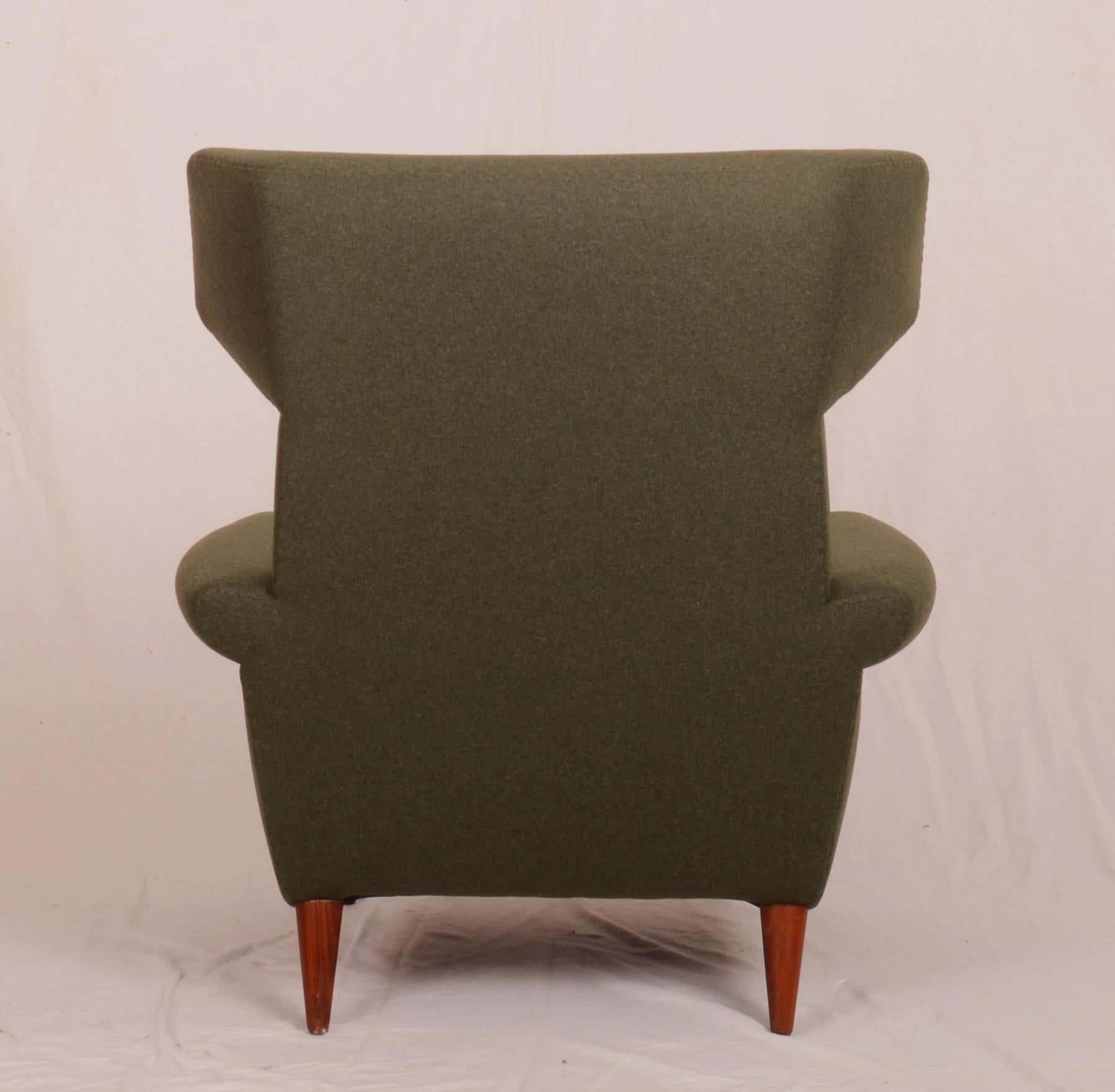 Scandinavian Modern Danish Lounge Chair Ox-Chair By Fredericia Møbler For Sale 7