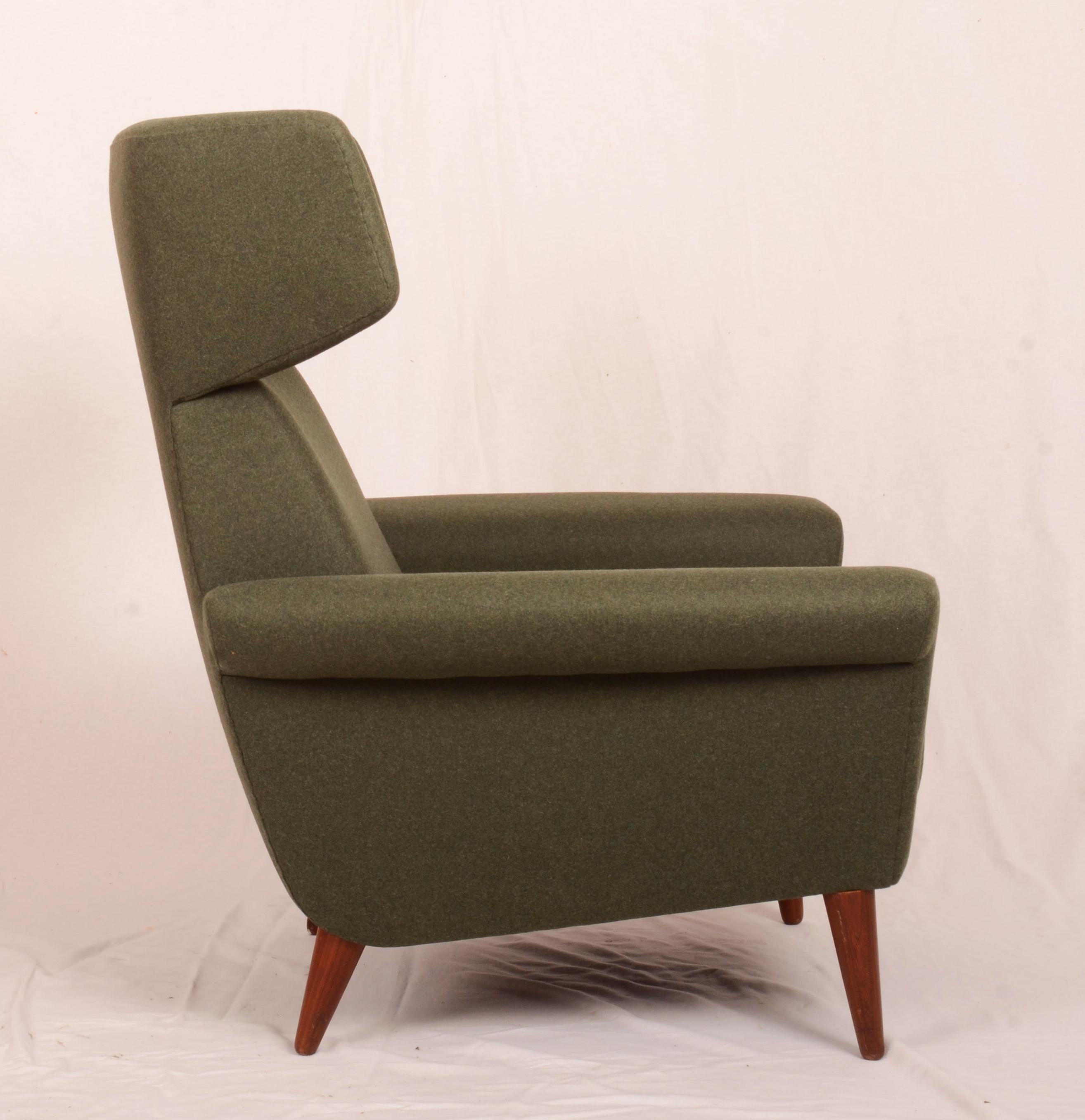 Scandinavian Modern Danish Lounge Chair Ox-Chair By Fredericia Møbler For Sale 10