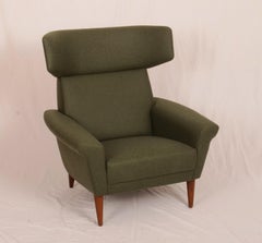 Scandinavian Modern Danish Lounge Chair Ox-Chair By Fredericia Møbler