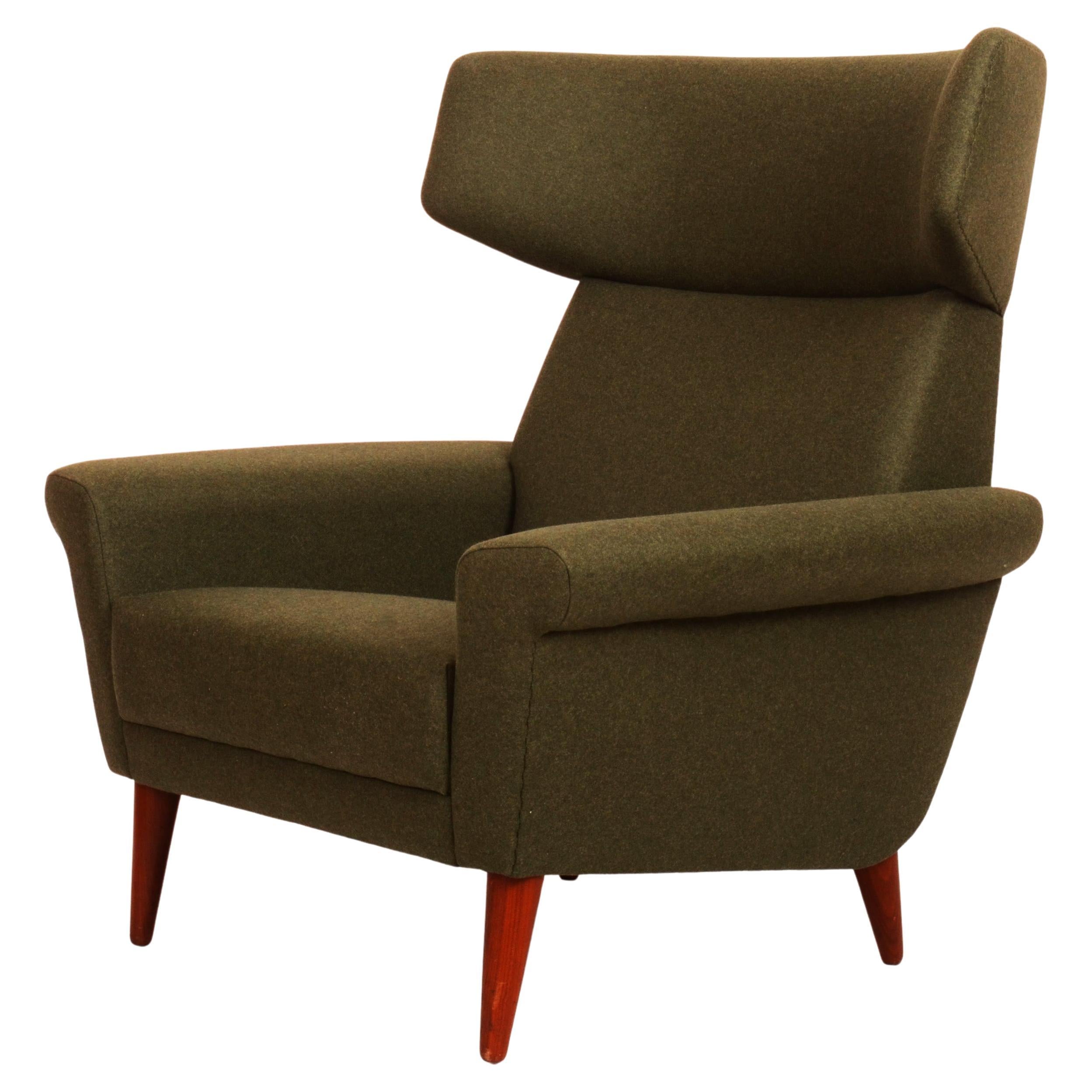Scandinavian Modern Danish Lounge Chair Ox-Chair von Fredericia Møbler