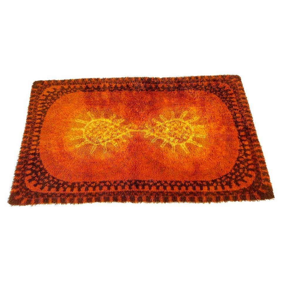 Danish Modern Van Guard Ege Rya Rug at 1stDibs