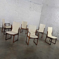 Scandinavian Modern Danish Rosewood Dining Chairs by Art Furn Set of 6