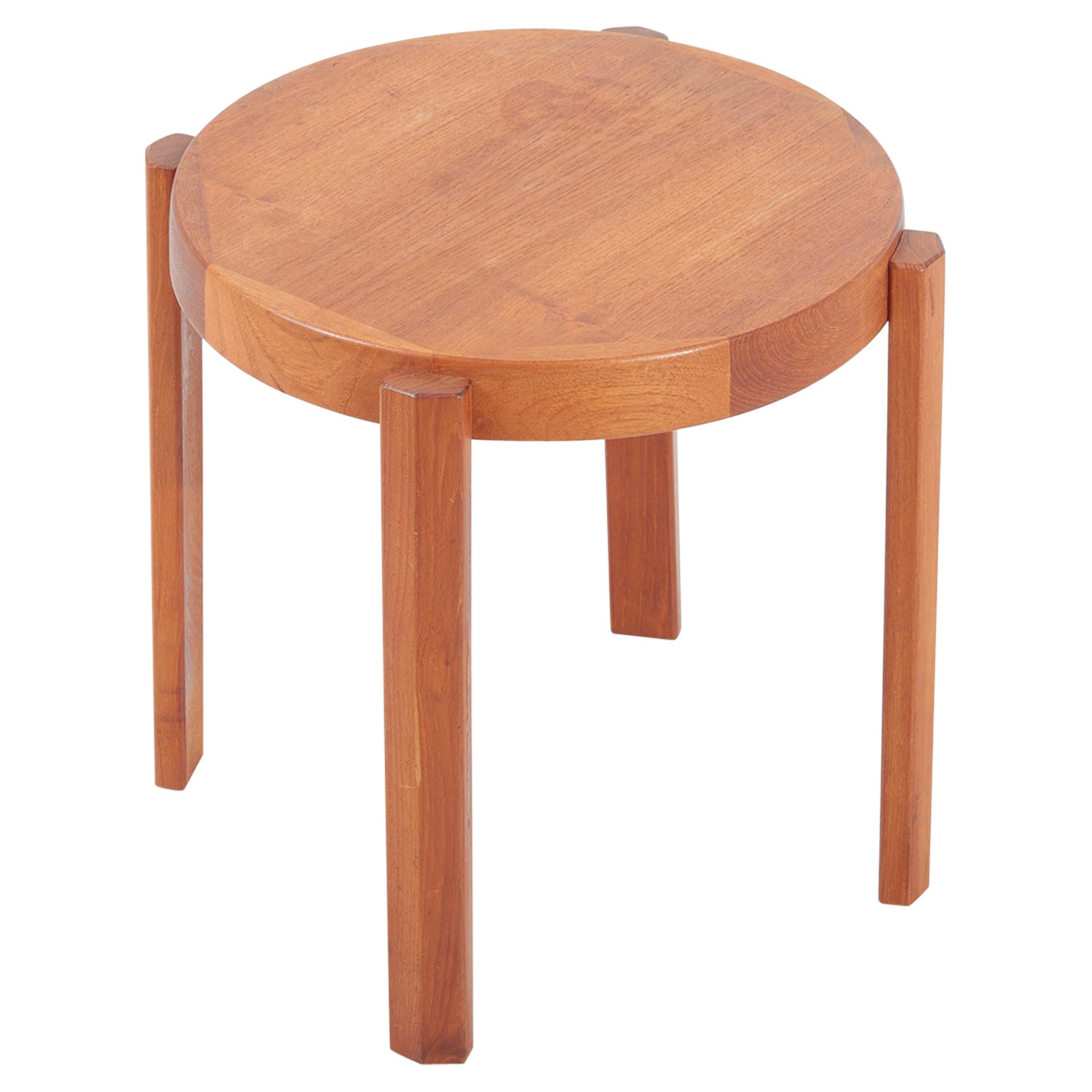 Danish Set Dark Oak Nesting Tables by E. W. Bach for Møbelfabrikken
