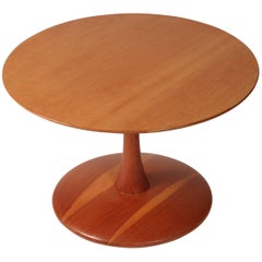 Table danoise moderne en pin vintage de style scandinave par Nanna Ditzel
