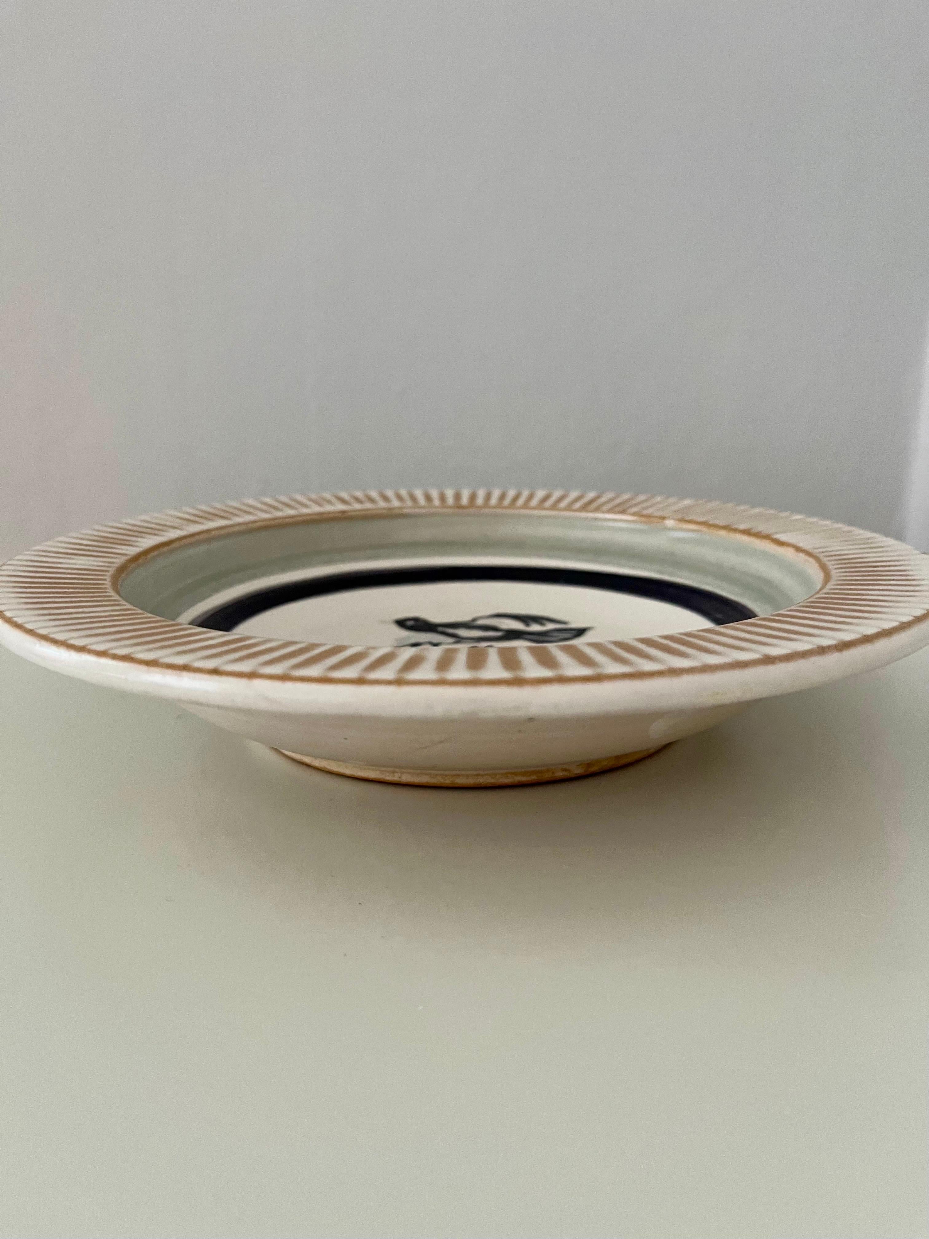 Ciotola decorativa Modern-Decor di Ludvig Kyhn, anni '50 In condizioni buone in vendita a Frederiksberg C, DK