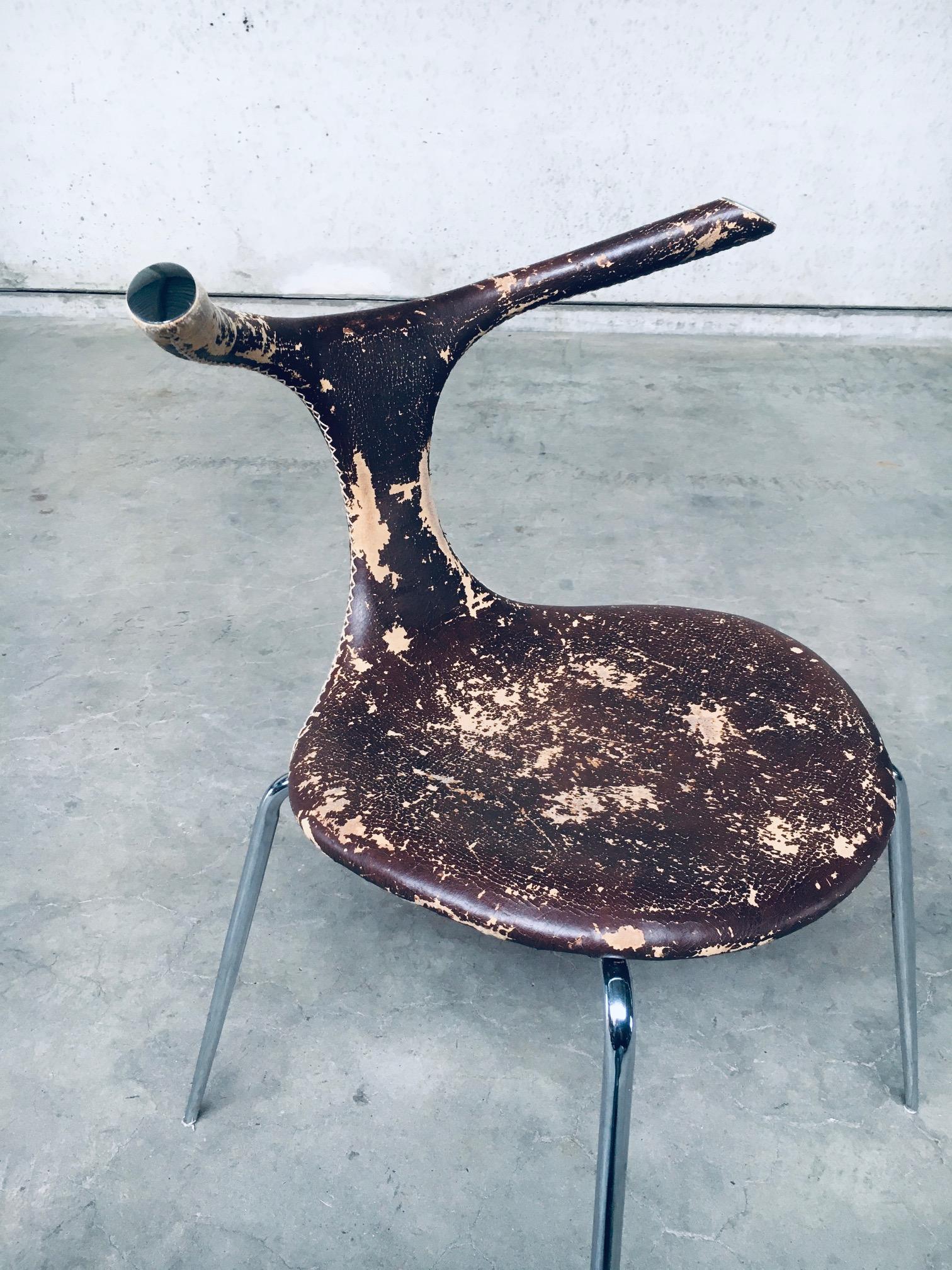 Scandinavian Modern Design 'Taurus' Dining Chair Set by Dan Form For Sale 6