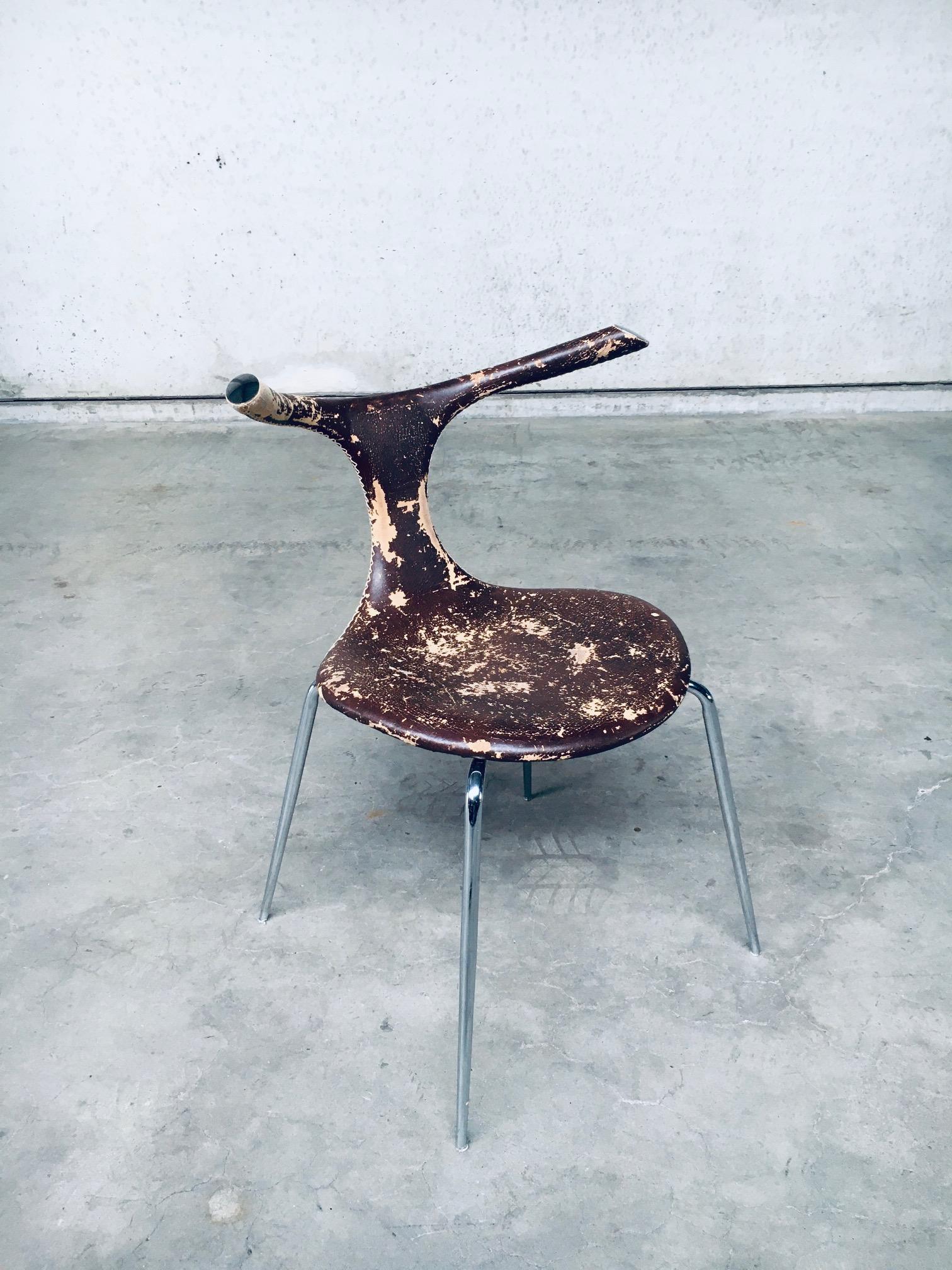 Scandinavian Modern Design 'Taurus' Dining Chair Set by Dan Form For Sale 1
