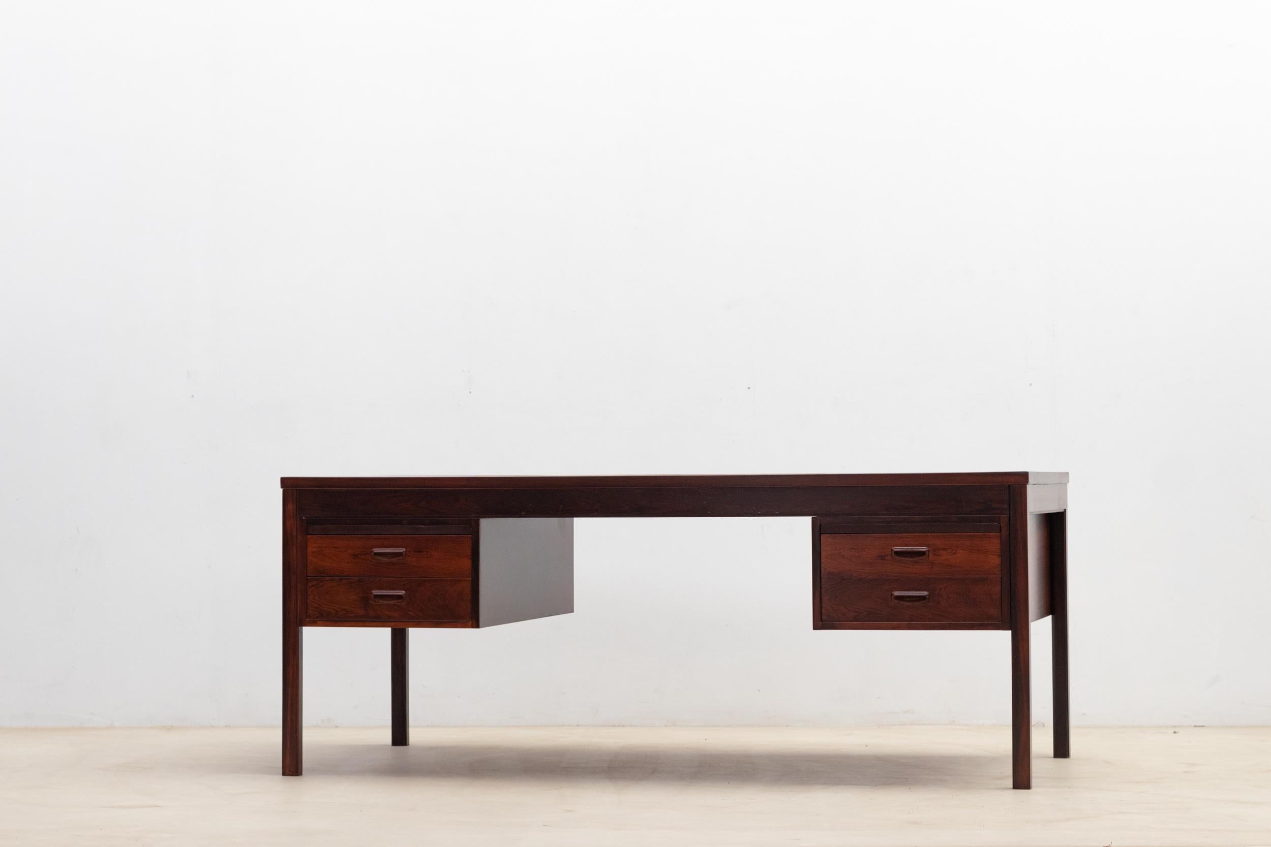 Schreibtisch der skandinavischen Moderne, 1960er Jahre im Angebot 5