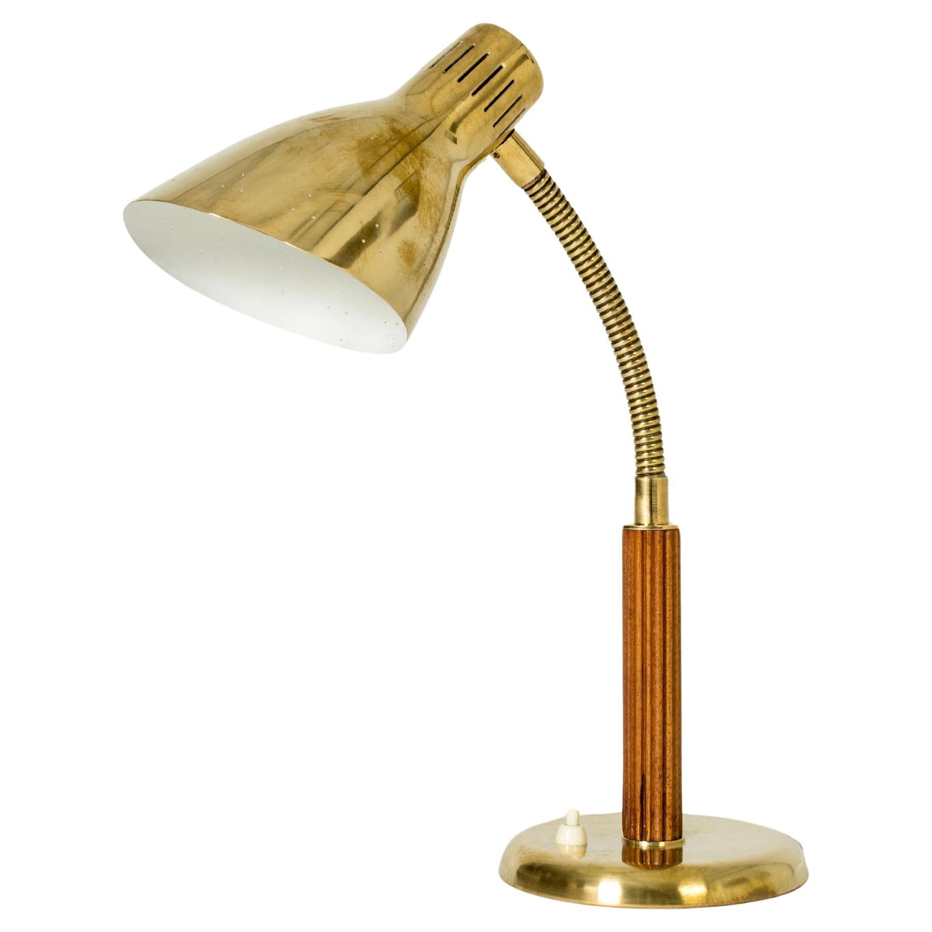 Scandinavian Modern Desk Lamp from Böhlmarks, Sweden, 1940s