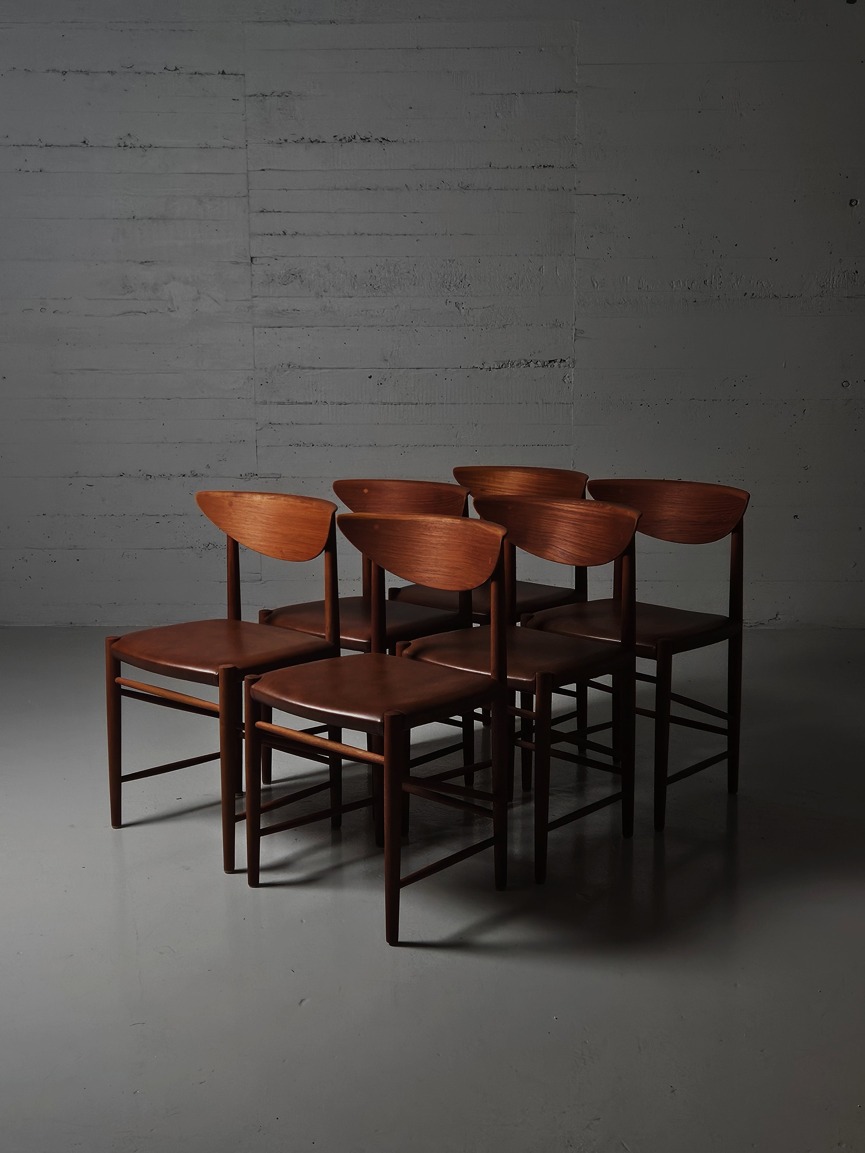 Chaise de salle à manger moderne scandinave par Peter Hvidt, Danemark, années 1950