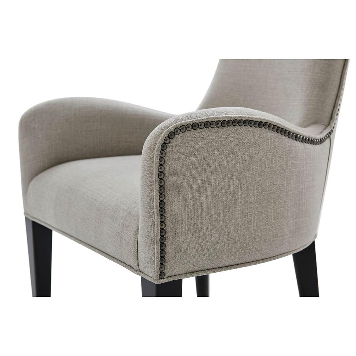 Contemporary Scandinavian Modern Dining Chair For Sale