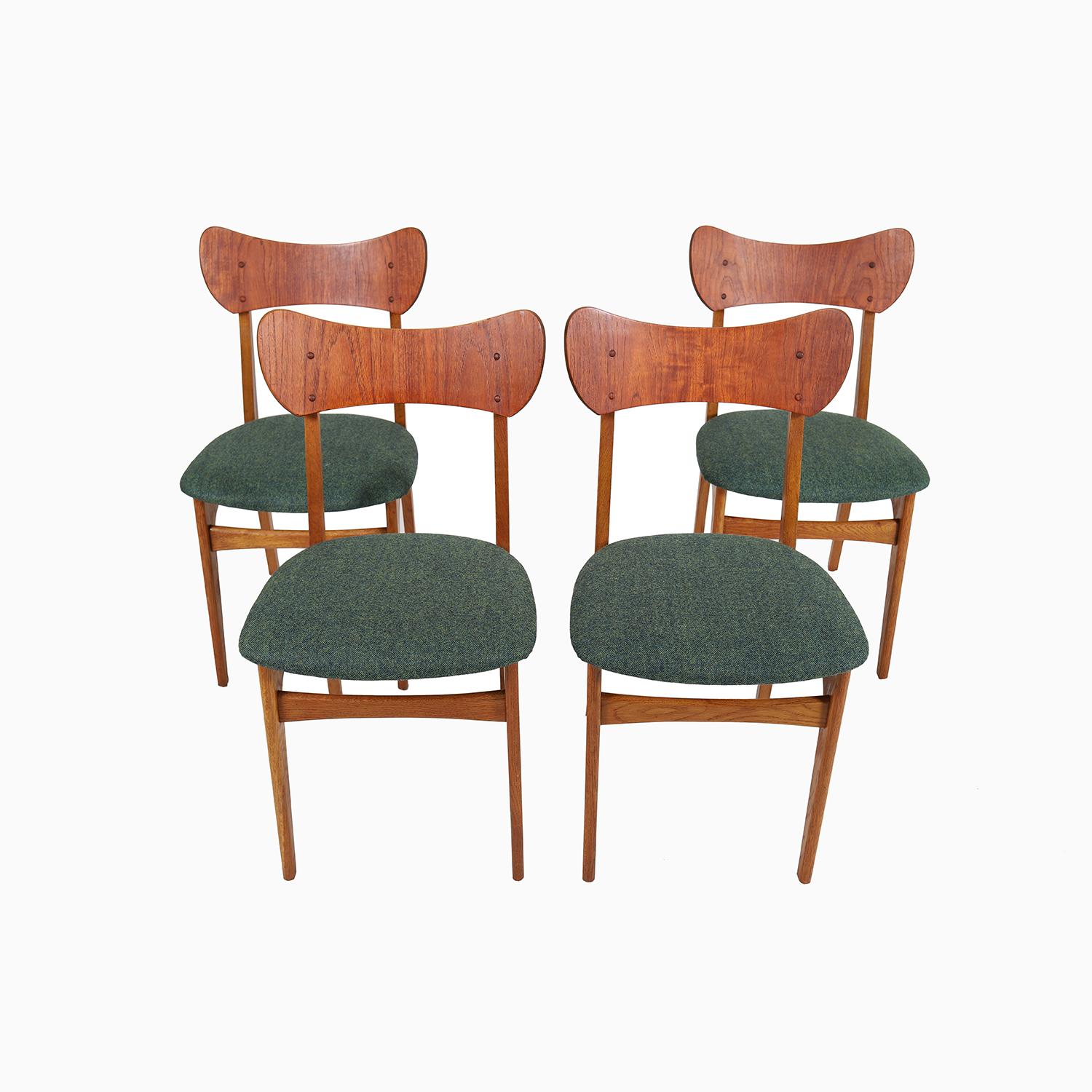 XX secolo Sedie da pranzo The Modern Scandinavian in Teak e Oak in vendita