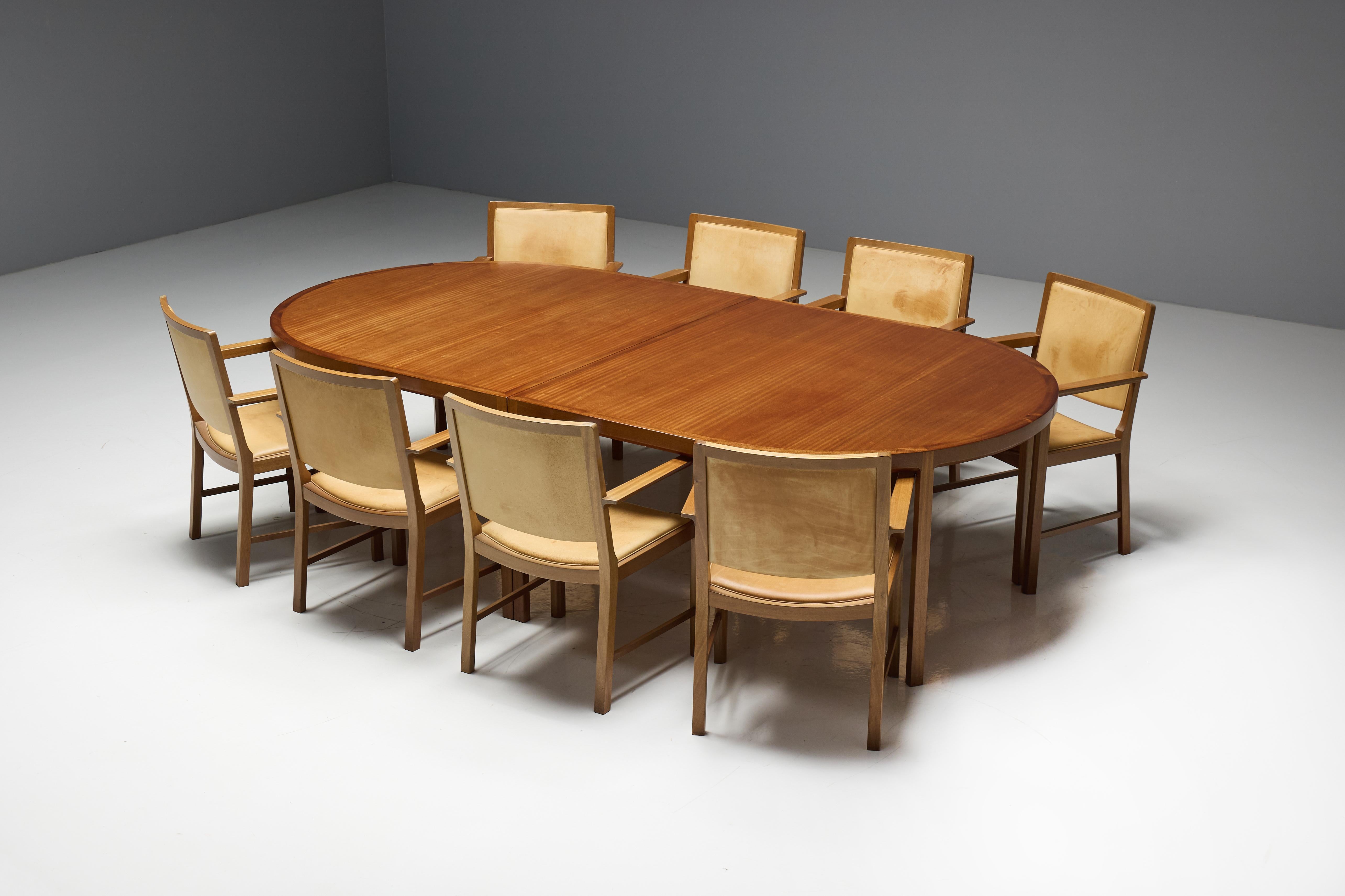 Scandinavian Modern Dining Table, Scandinavia, 1970s For Sale 7