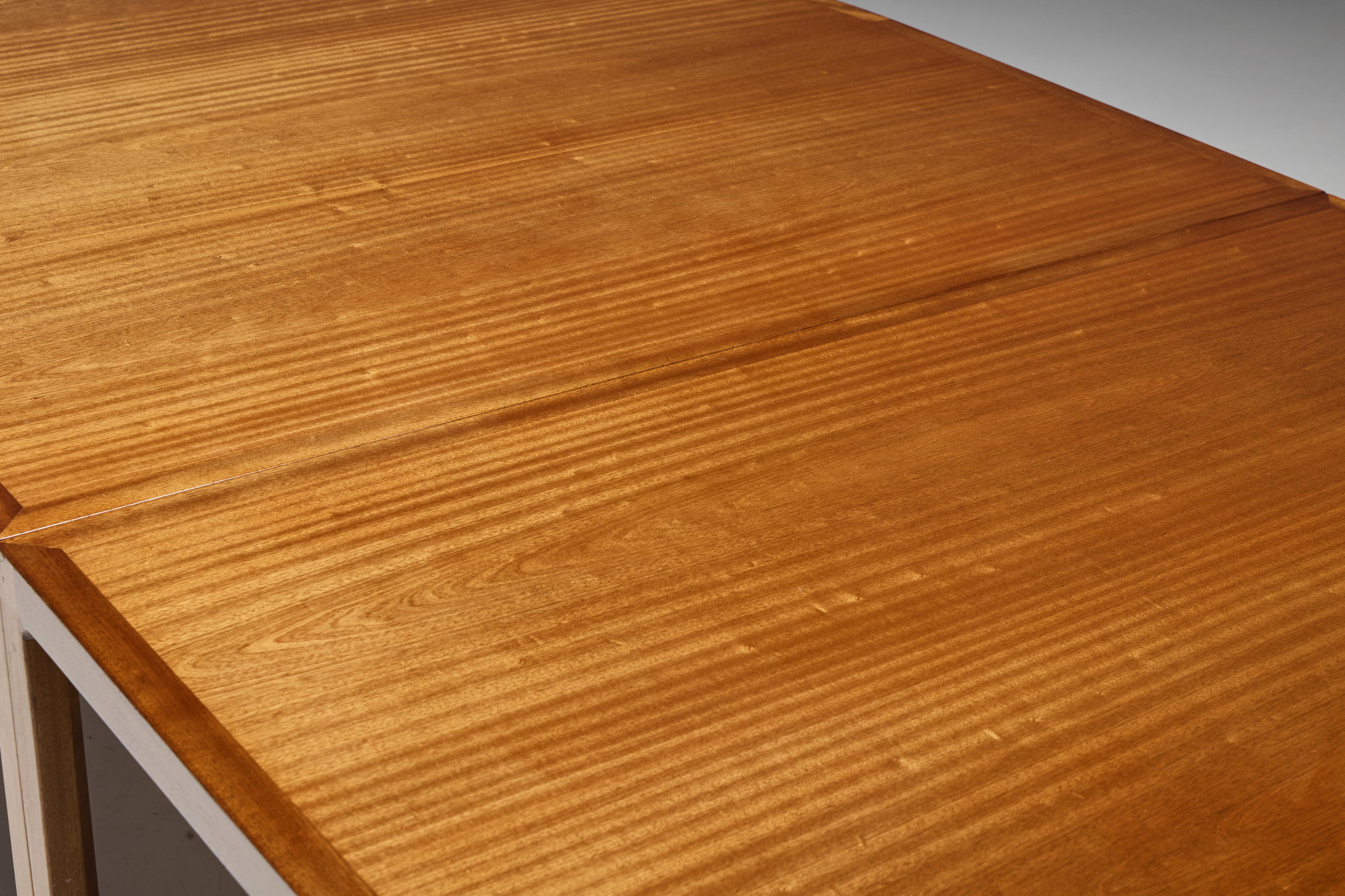 Scandinavian Modern Dining Table, Scandinavia, 1970s For Sale 10
