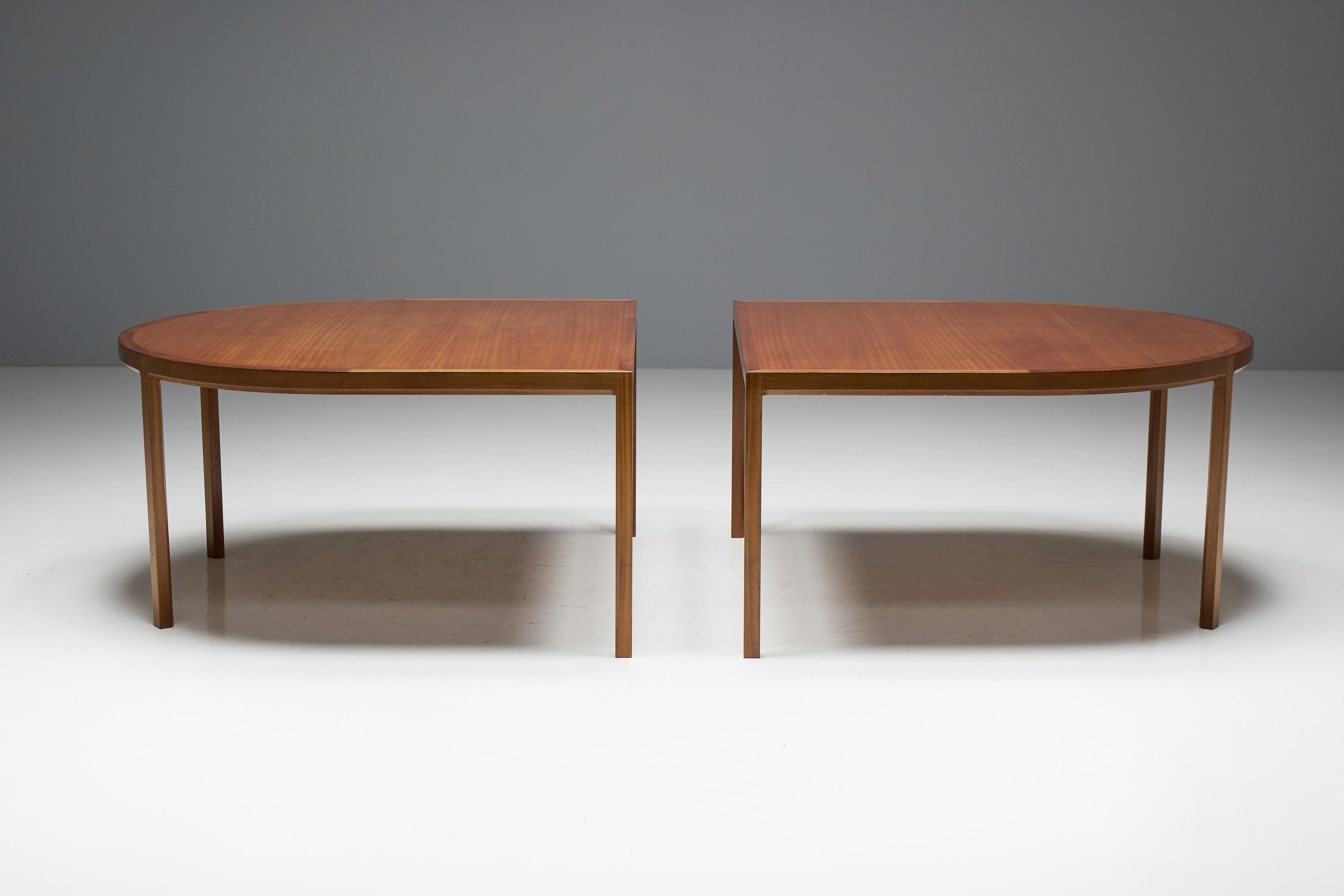 Wood Scandinavian Modern Dining Table, Scandinavia, 1970s For Sale