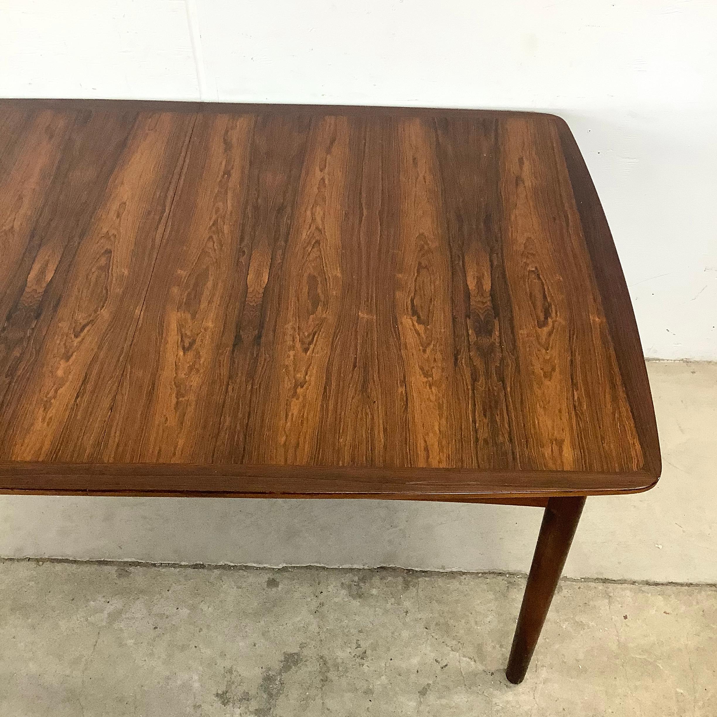 Scandinavian Modern Dining Table W/ Leaves 5