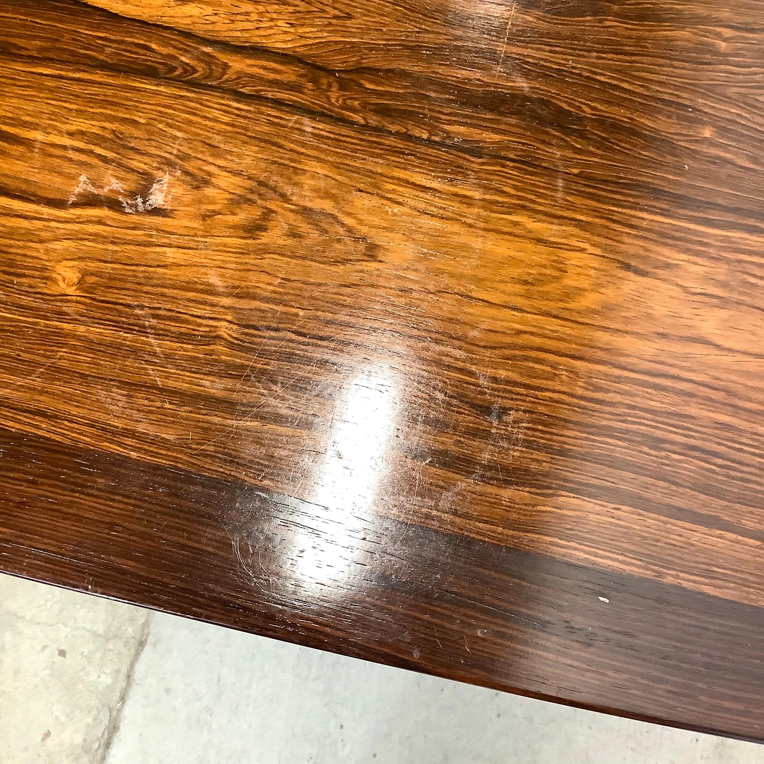 Scandinavian Modern Dining Table W/ Leaves 6