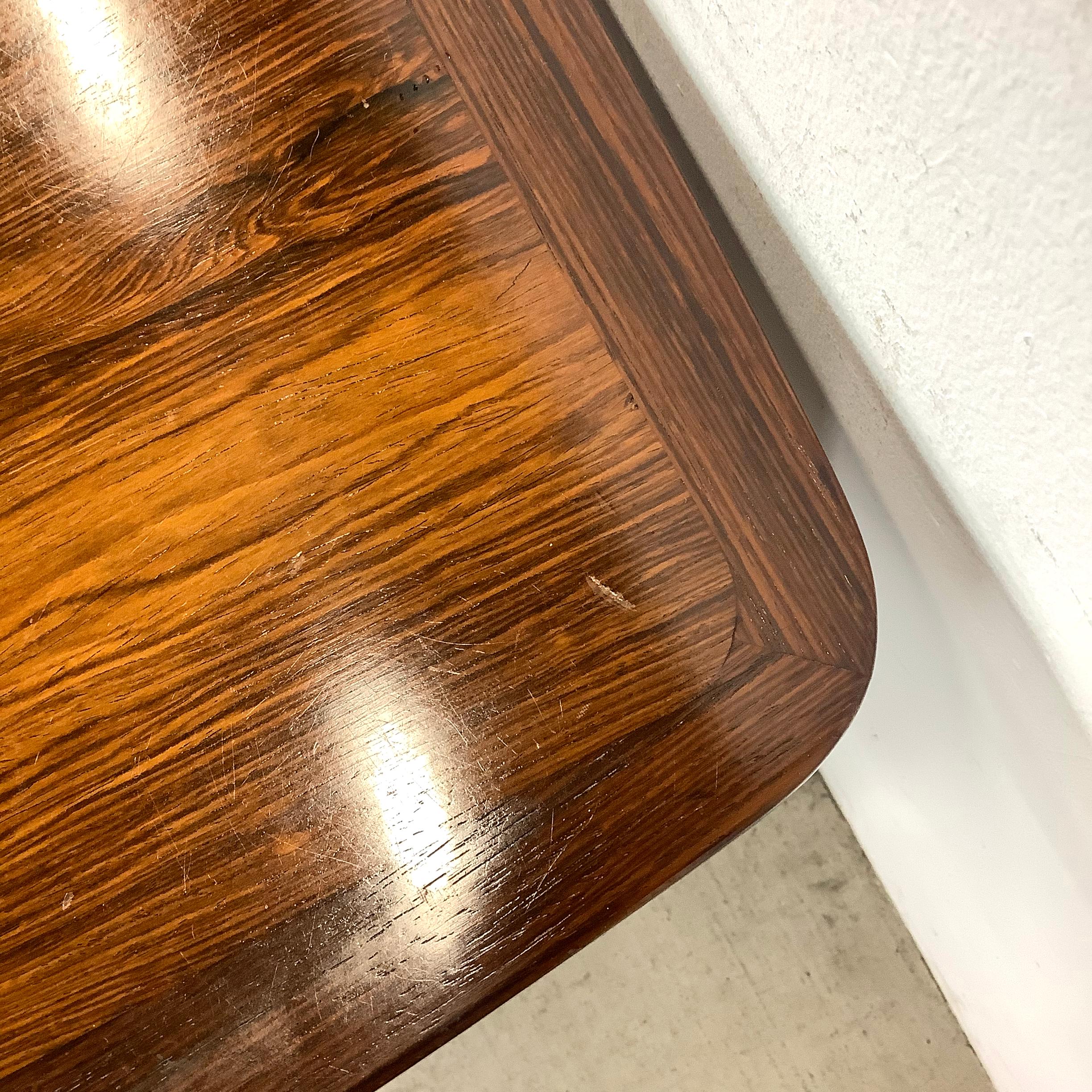 Scandinavian Modern Dining Table W/ Leaves 9