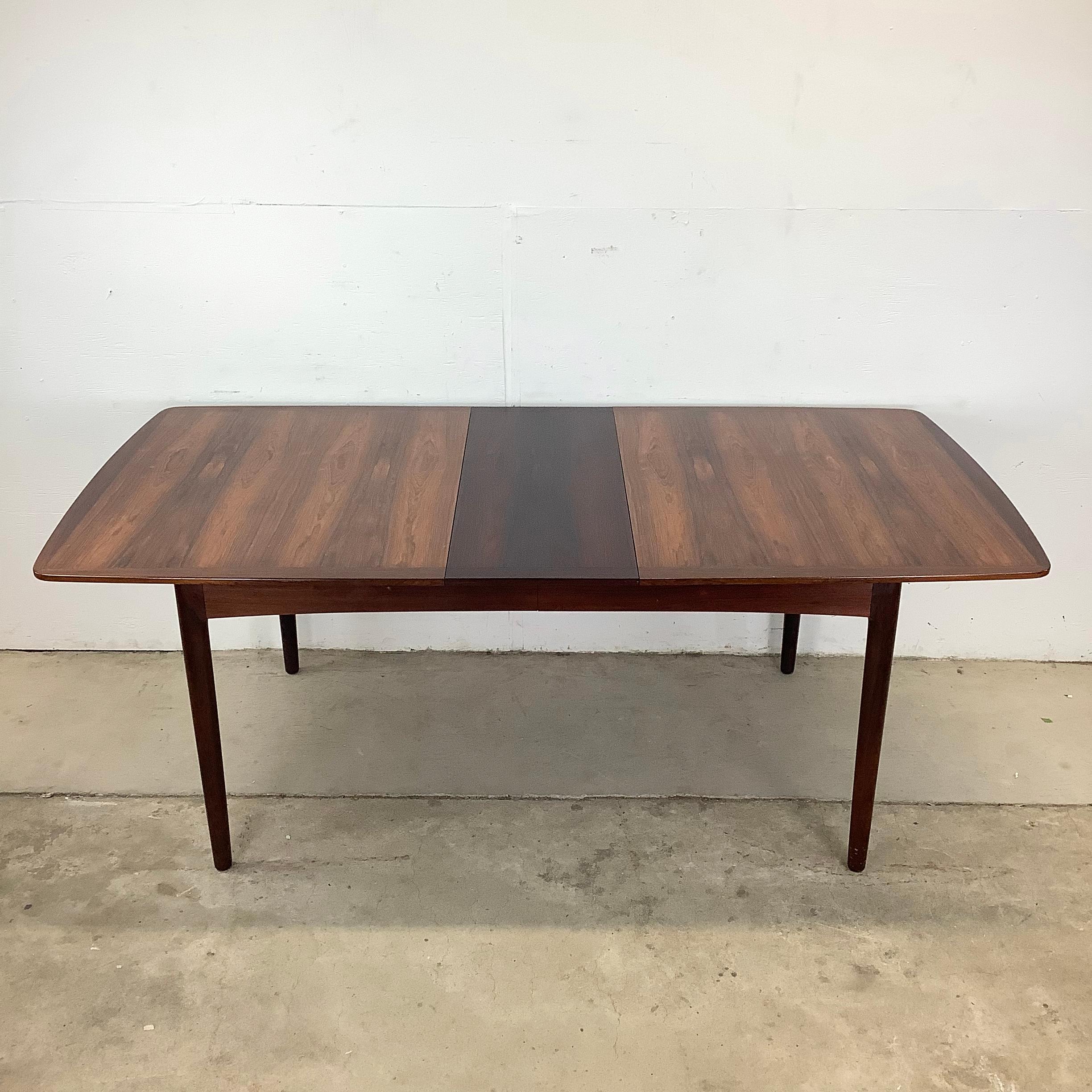 Scandinavian Modern Dining Table W/ Leaves 1