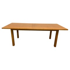Table basse scandinave moderne en chêne Oak Oak en laiton