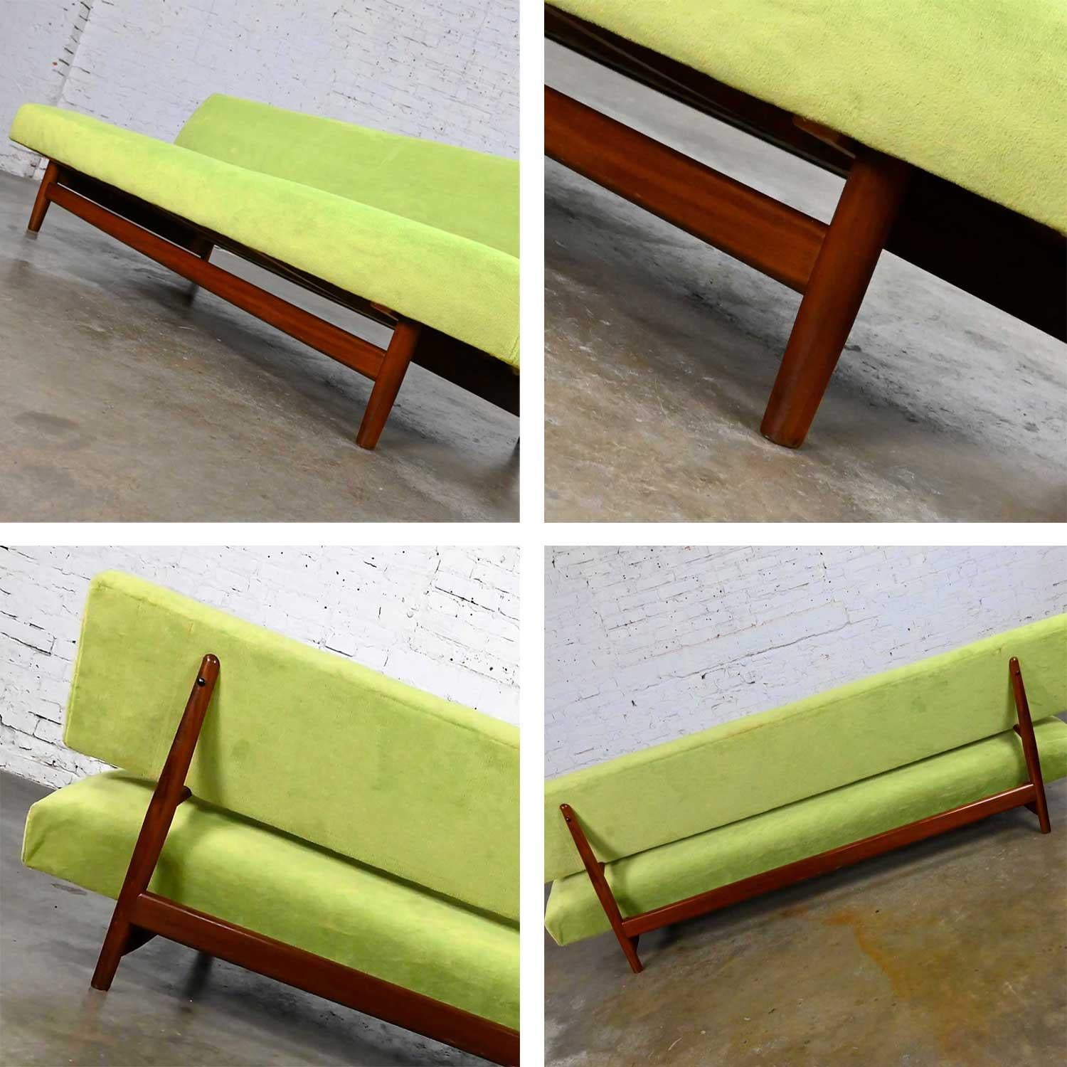 Scandinavian Modern Dutch Sofa Attr to Doublet Sofa by Rob Parry for Gelderland For Sale 7