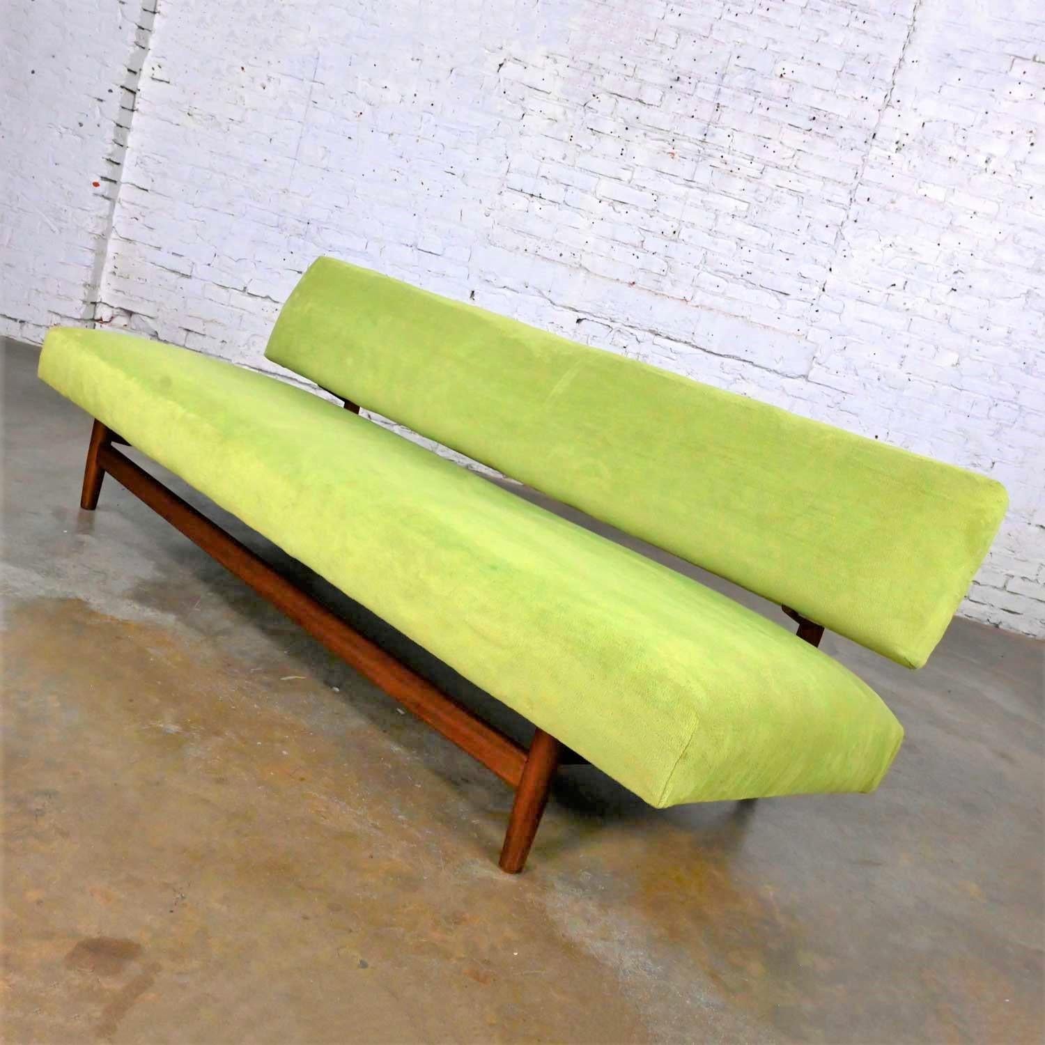 Scandinavian Modern Dutch Sofa Attr to Doublet Sofa by Rob Parry for Gelderland In Good Condition For Sale In Topeka, KS