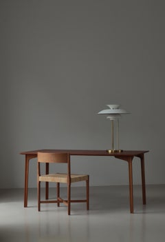 Scandinavian Modern Early Arne Jacobsen "Grand Prix Table" in Teakwood, 1957