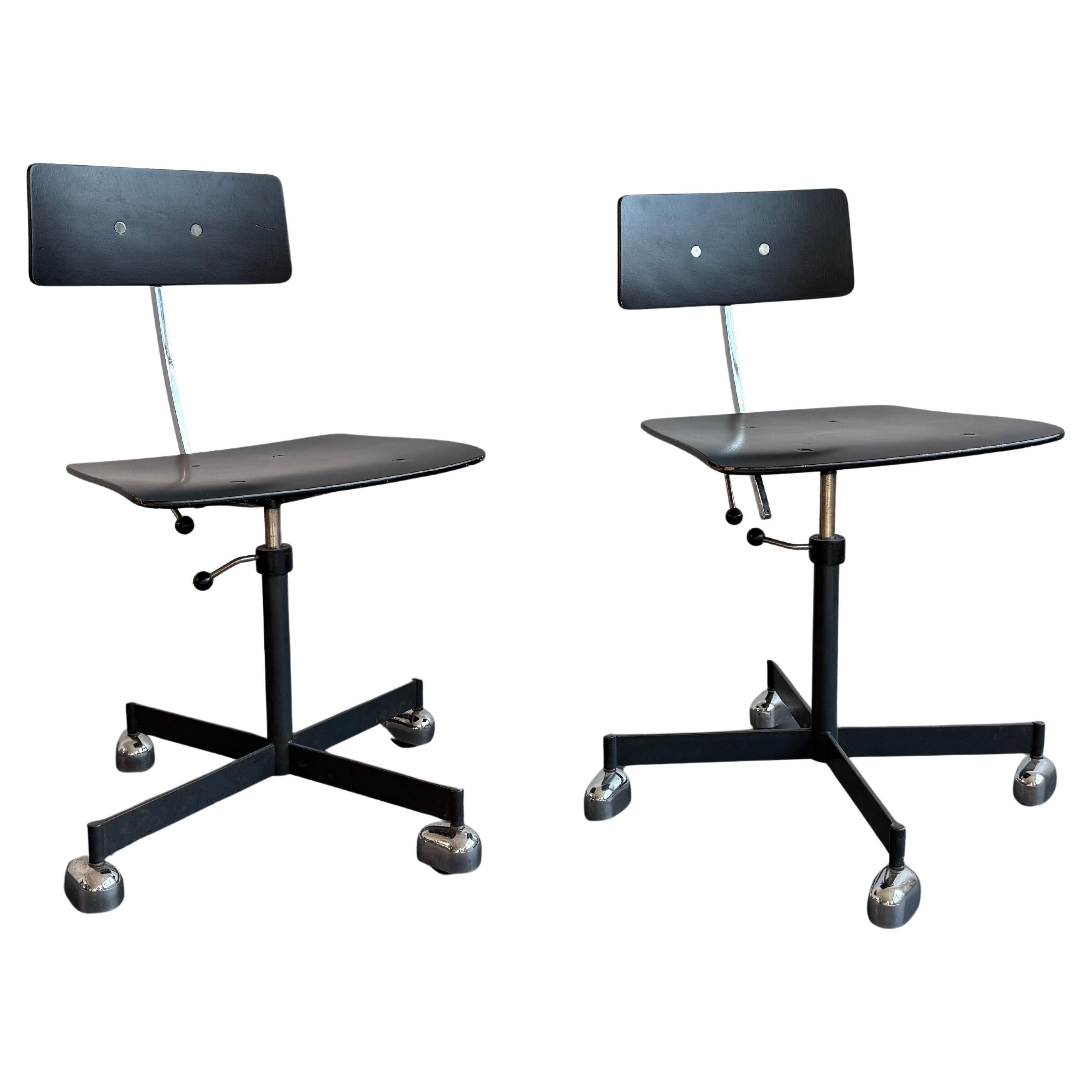 Silla de escritorio moderna escandinava KEVI Early Task Desk Chair By Jørgen Rasmussen