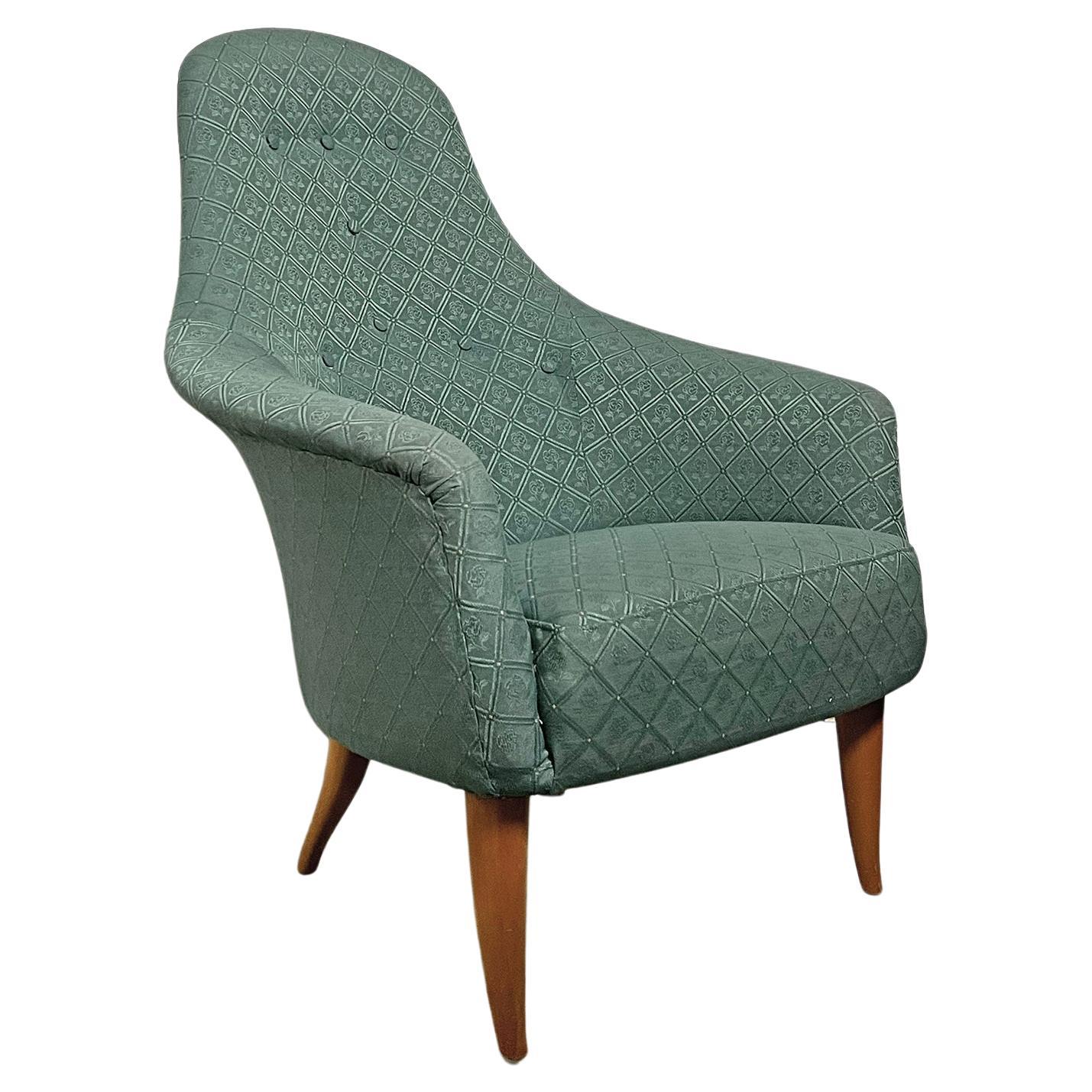 Scandinavian Modern Easy Chair by Kerstin Hörlin-Holmquist, ca 1950s For Sale