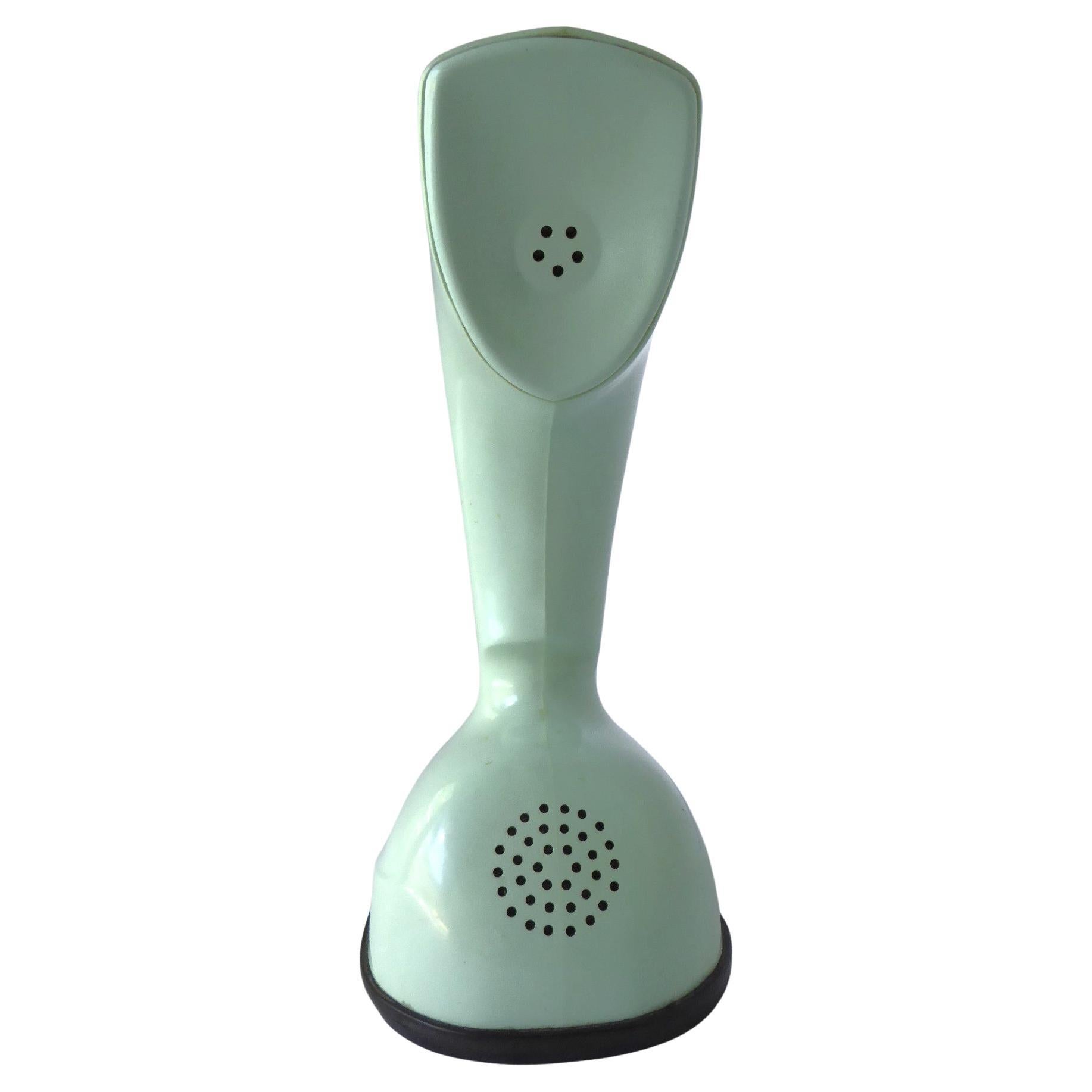 Teléfono moderno escandinavo Ericsson verde menta COBRA Vintage con dial giratorio años 50 Estadounidense en venta