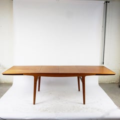 Scandinavian Modern Extendable Teak Dining Table by A. H. Olsen for Mogens Kold