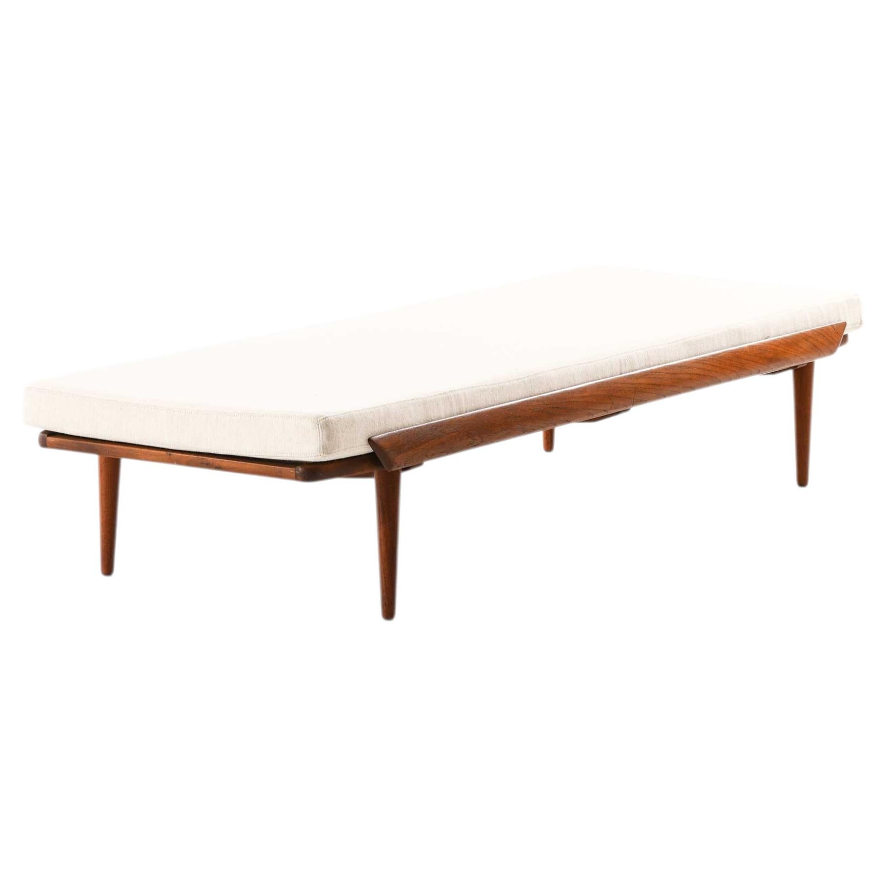 Scandinavian Modern Fabric Daybed, 1950s