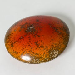 Scandinavian Modern Faience jar by Hans Hedberg, Biot, France