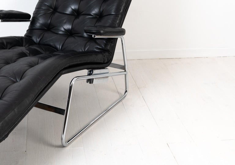 Scandinavian Modern Fenix by DUX Lounge Chair For Sale 4