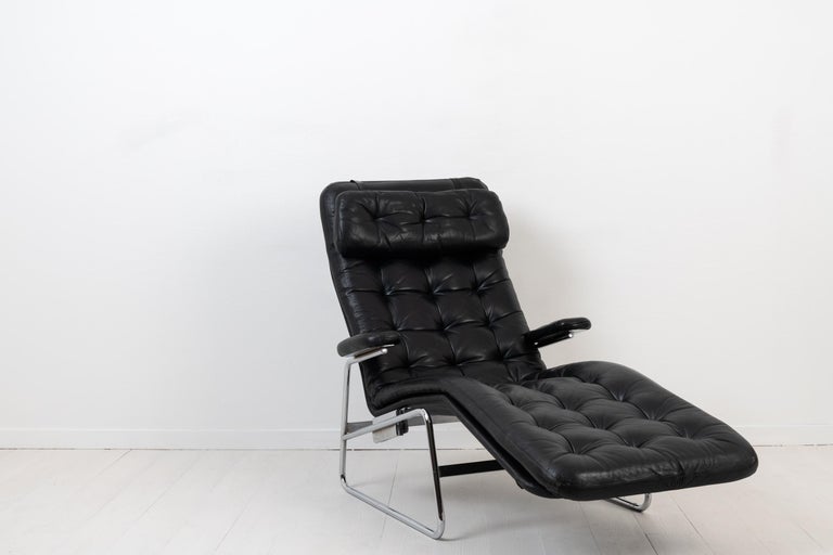 Swedish Scandinavian Modern Fenix Lounge Chairs for DUX For Sale
