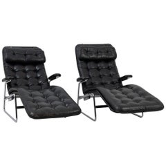 Scandinavian Modern Fenix Lounge Chairs for DUX