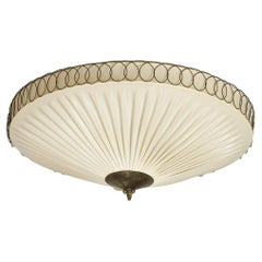 Scandinavian Modern Finnish Flush Mount, 1950s