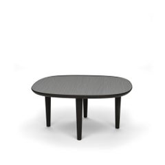 Scandinavian Modern 'Fiori' Table 65 by Antrei Hartikainen x Poiat, Black Oak