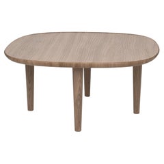 Scandinavian Modern 'Fiori' Table 65 by Antrei Hartikainen x Poiat, Dark Oak