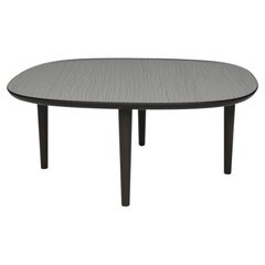 Scandinavian Modern 'Fiori' Table 85 by Antrei Hartikainen x Poiat, Black Oak