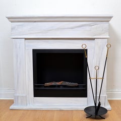 Scandinavian Modern Fireplace Tools by Gunnar Ander for Ystad Metall
