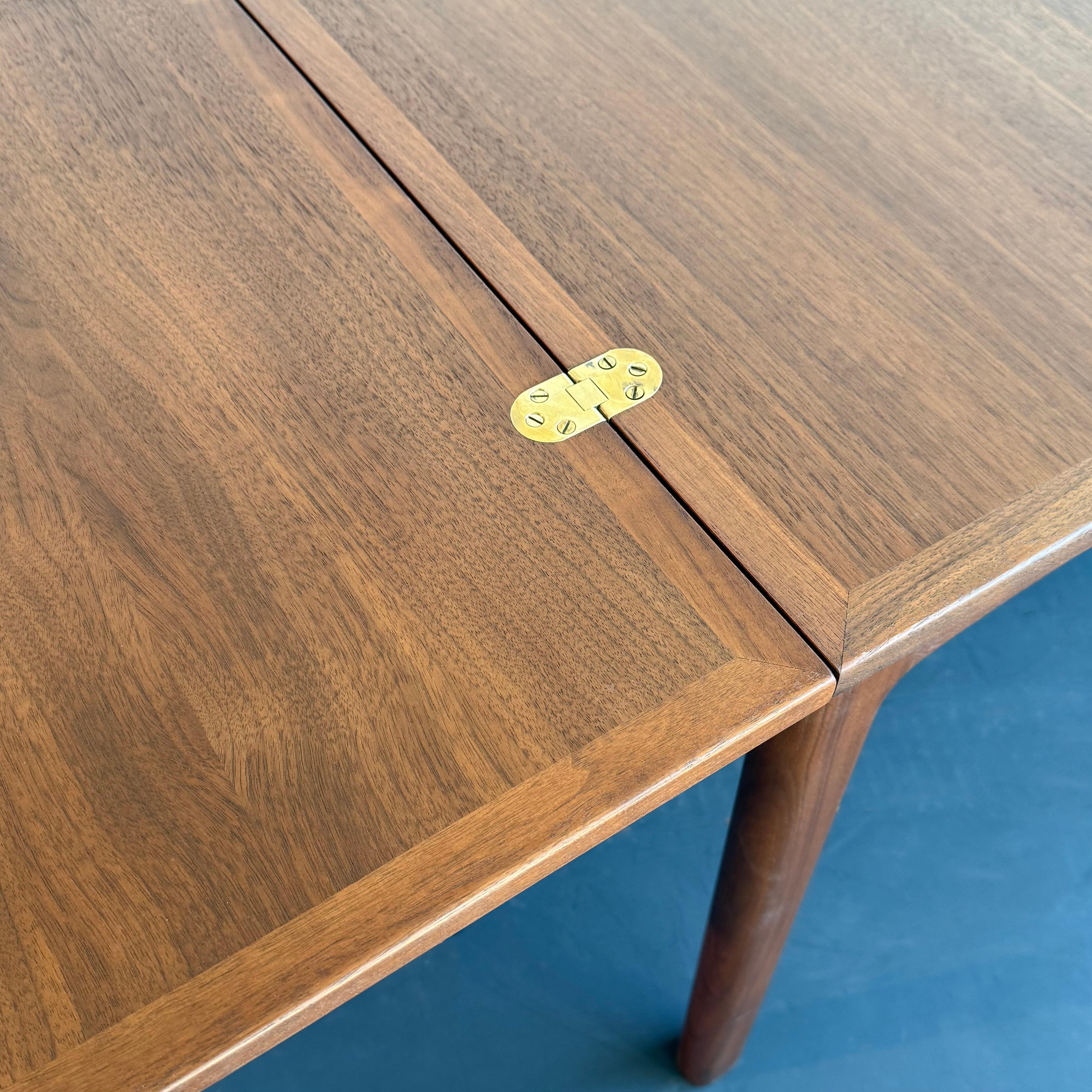 Scandinavian Modern Flip Top Expanding Dining Table By Folke Ohlsson For DUX For Sale 4