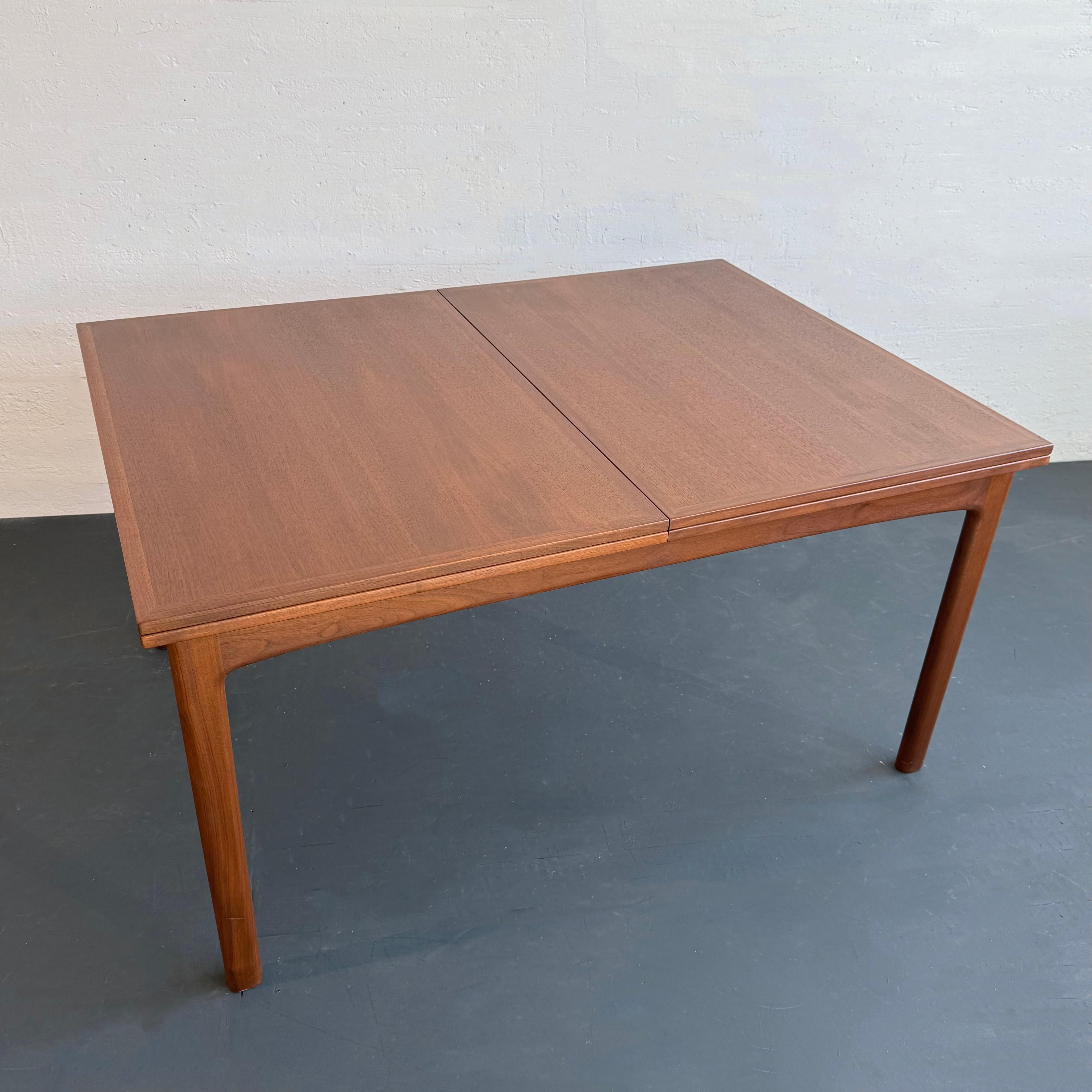 20th Century Scandinavian Modern Flip Top Expanding Dining Table By Folke Ohlsson For DUX For Sale