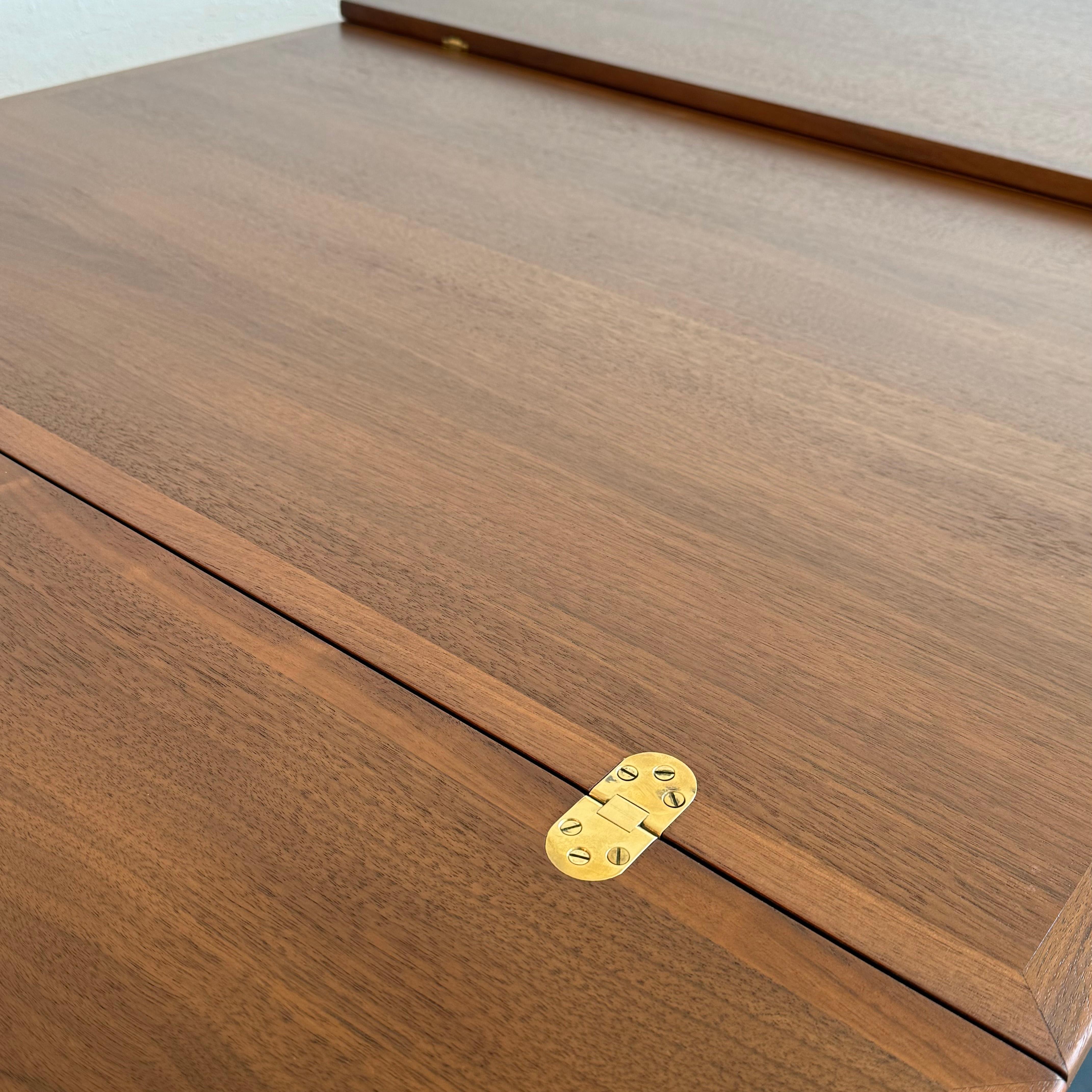 Scandinavian Modern Flip Top Expanding Dining Table By Folke Ohlsson For DUX For Sale 1