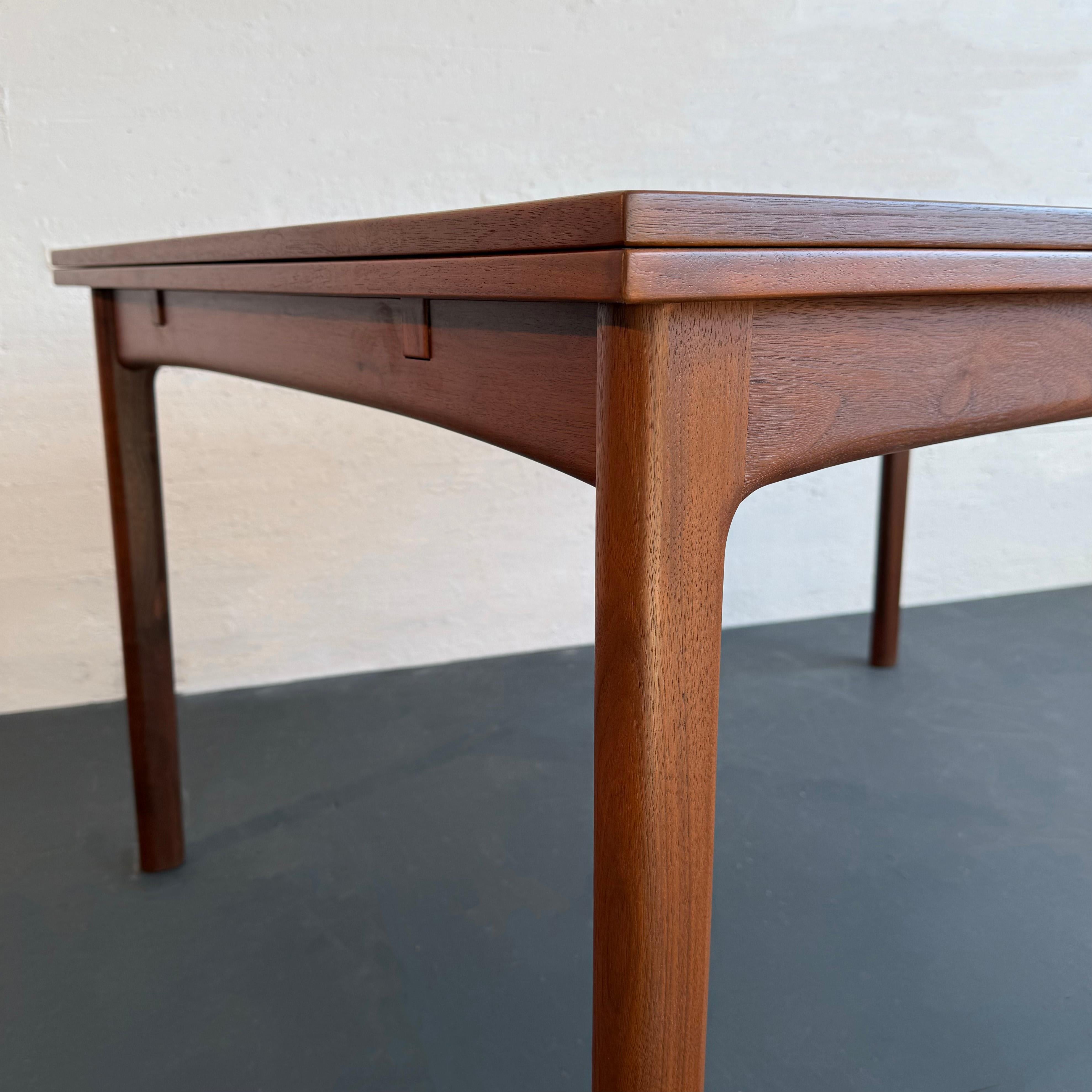 Scandinavian Modern Flip Top Expanding Dining Table By Folke Ohlsson For DUX For Sale 3